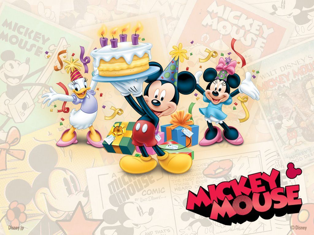 Mickey Mouse Birthday Wallpapers