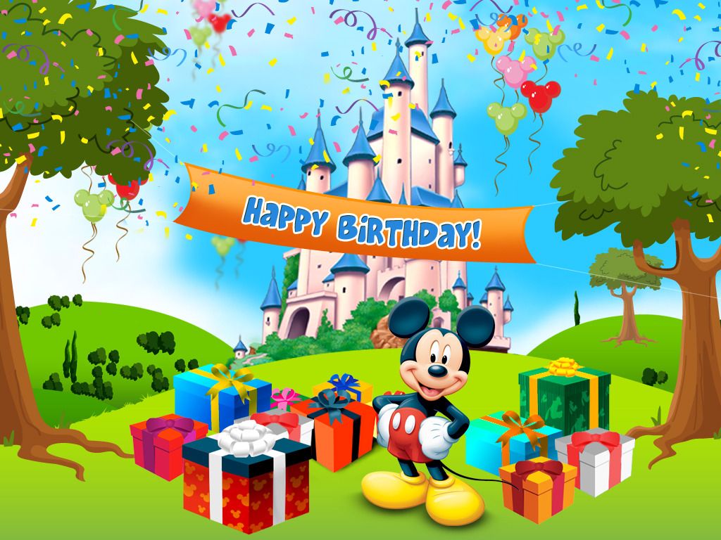 Mickey Mouse Birthday Wallpapers