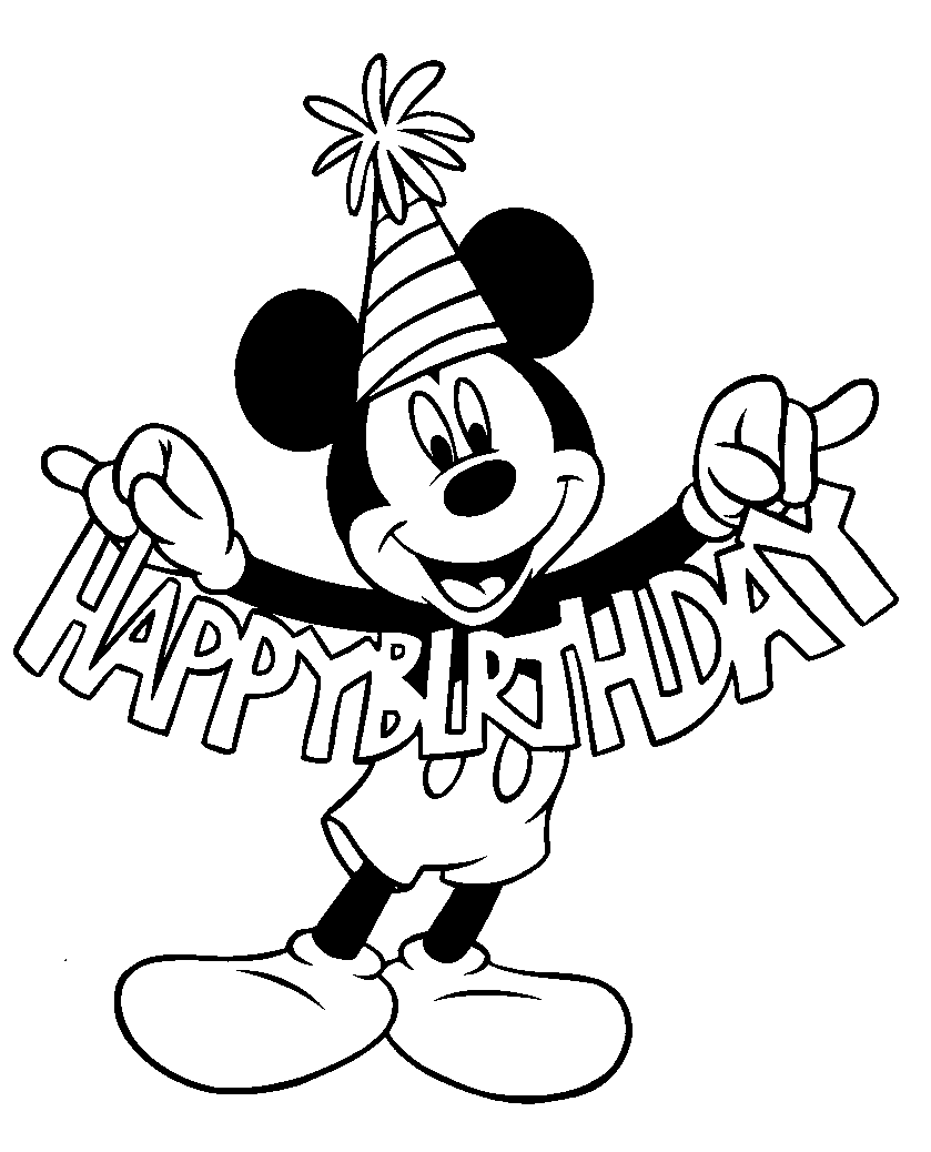 Mickey Mouse Birthday Wallpapers