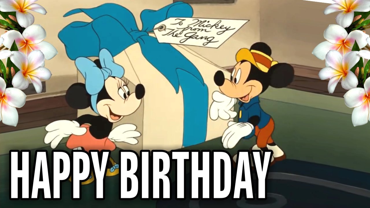 Mickey Mouse Birthday Wallpapers