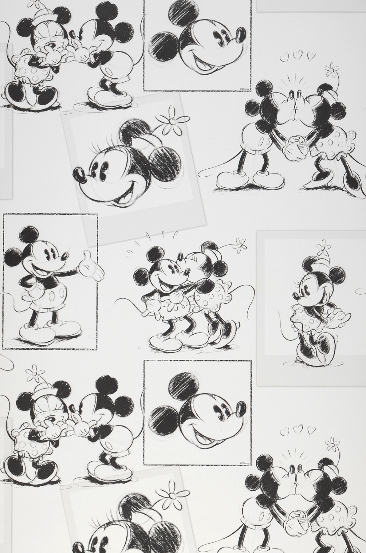 Mickey Mouse Black And White Wallpapers