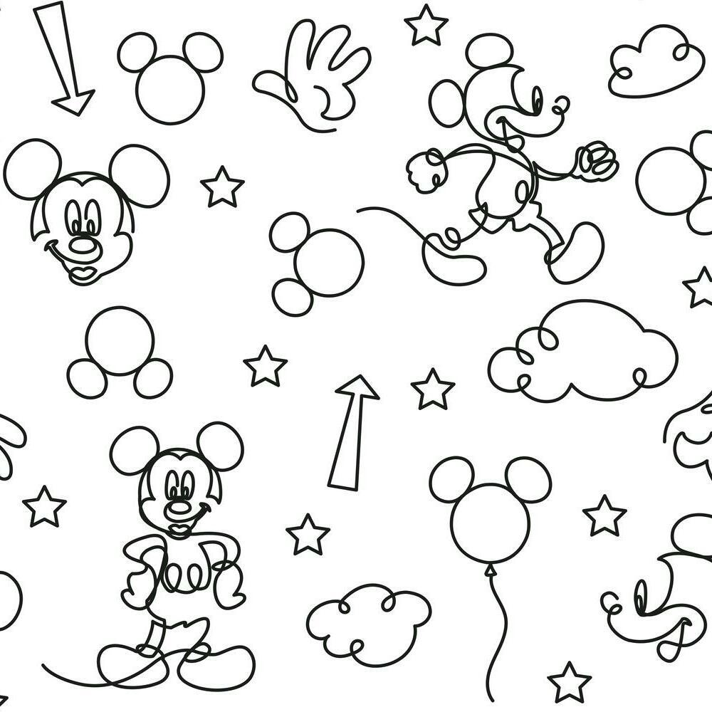 Mickey Mouse Black And White Wallpapers