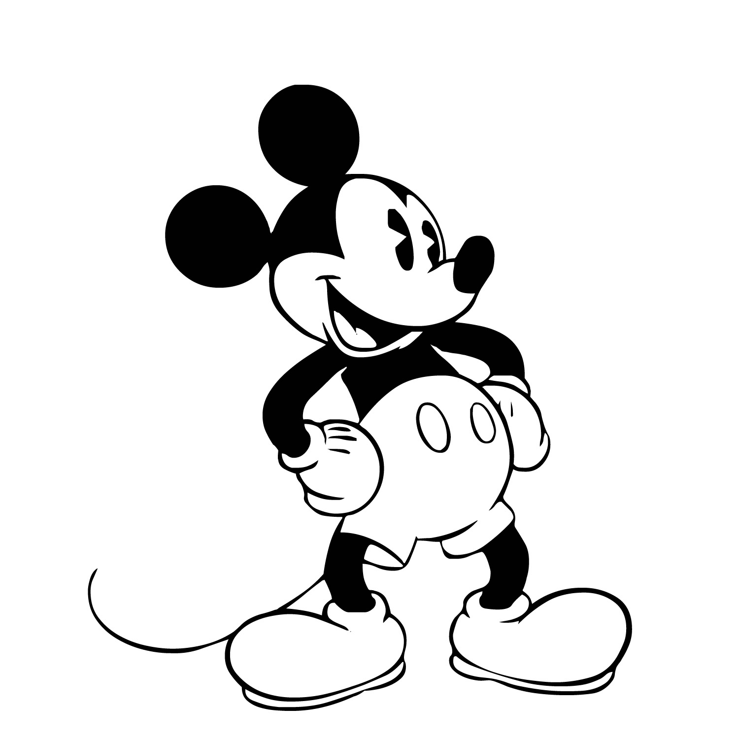 Mickey Mouse Black And White Wallpapers