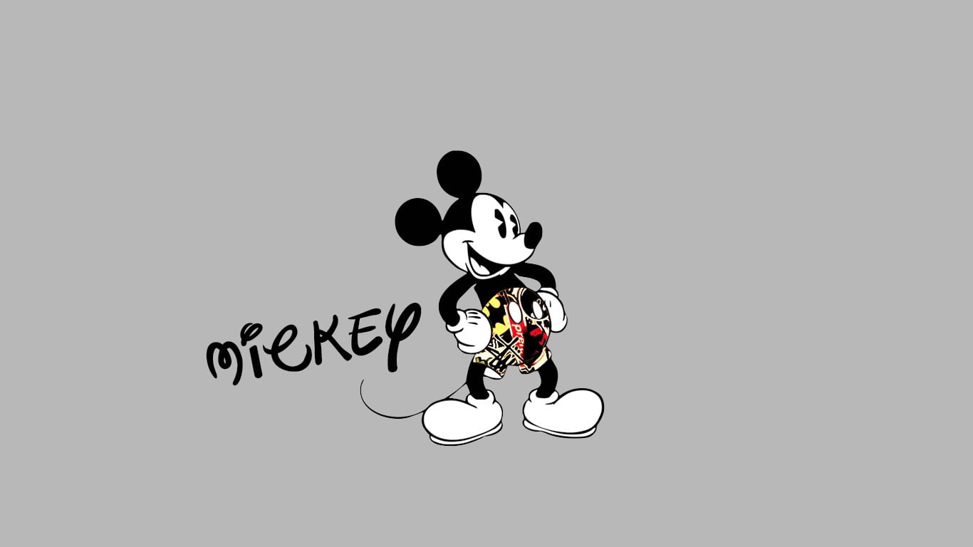 Mickey Mouse Black And White Wallpapers