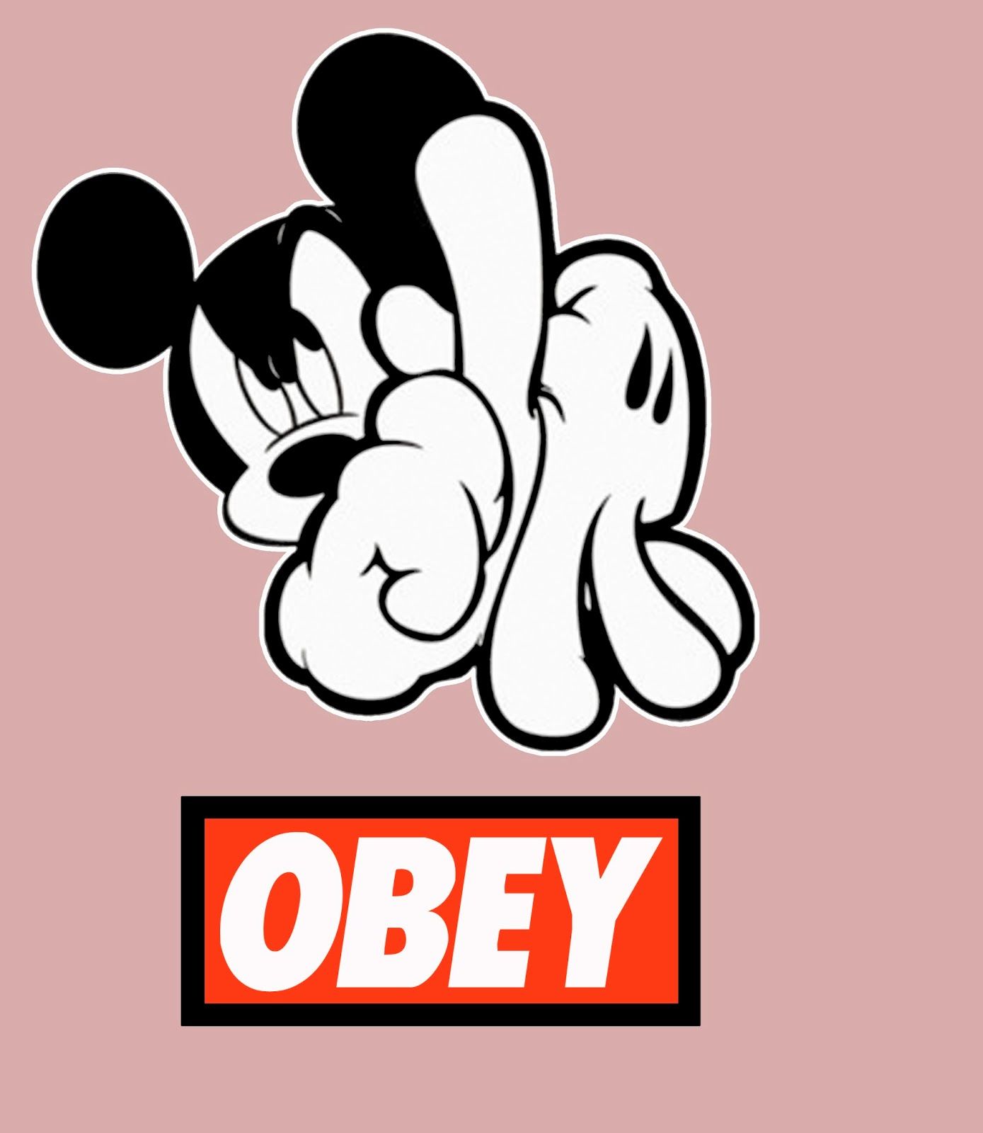 Mickey Mouse Dope Hands Wallpapers