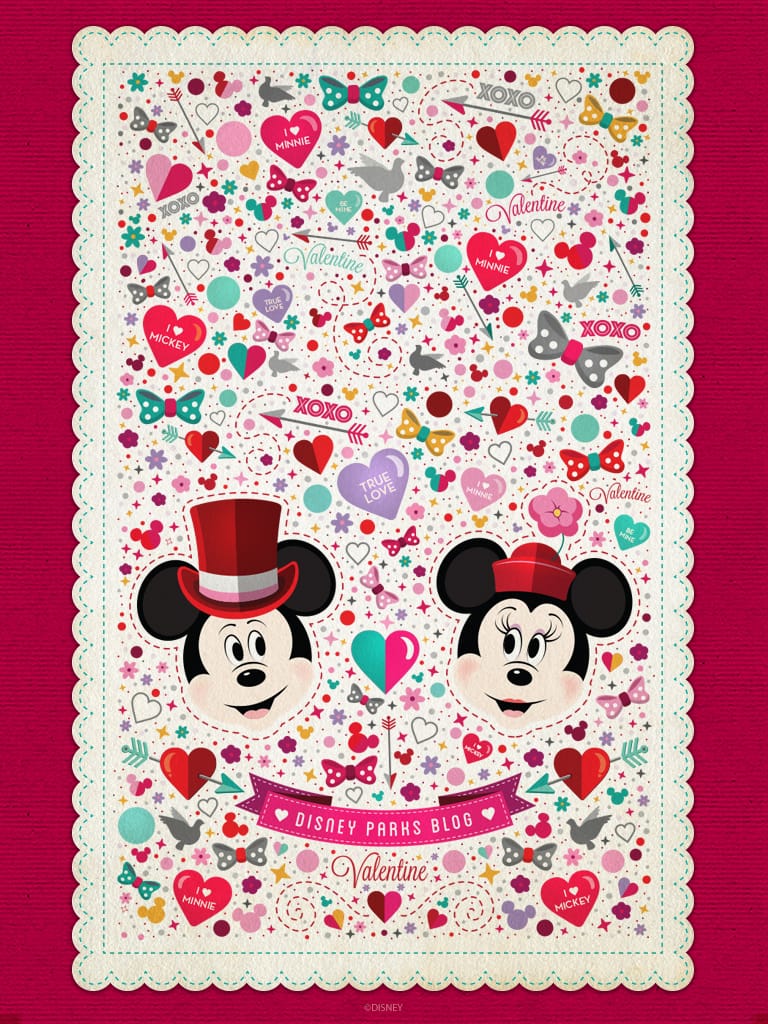 Mickey Mouse Valentines Day Wallpapers