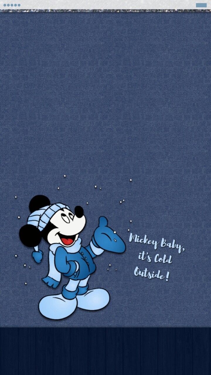 Mickey Mouse Winter Wallpapers