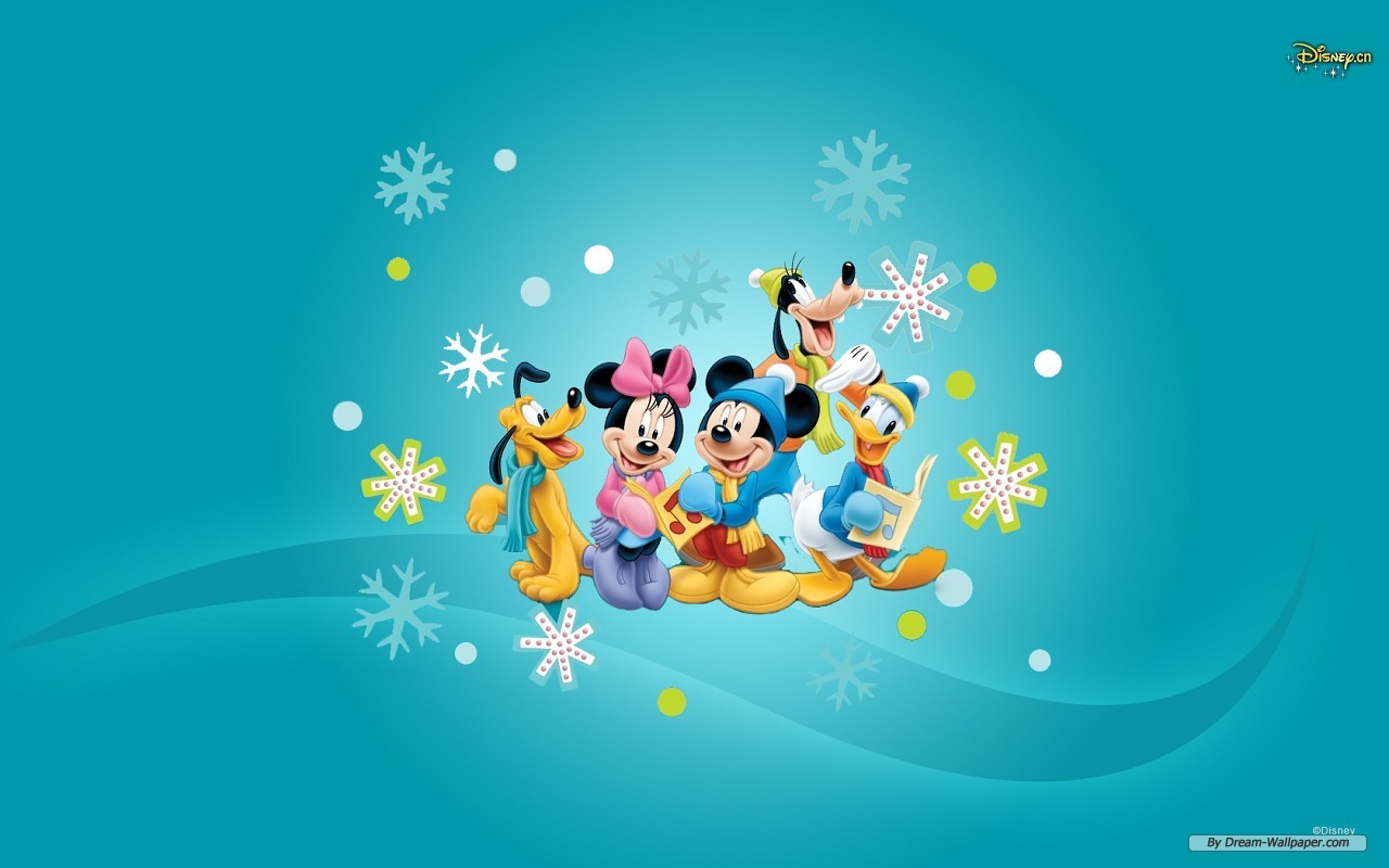 Mickey Mouse Winter Wallpapers