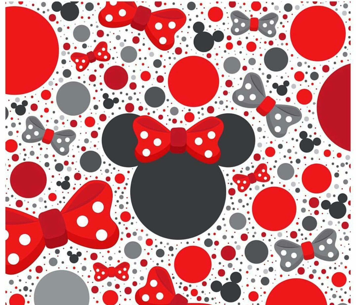 Minnie Mouse Dots Wallpapers