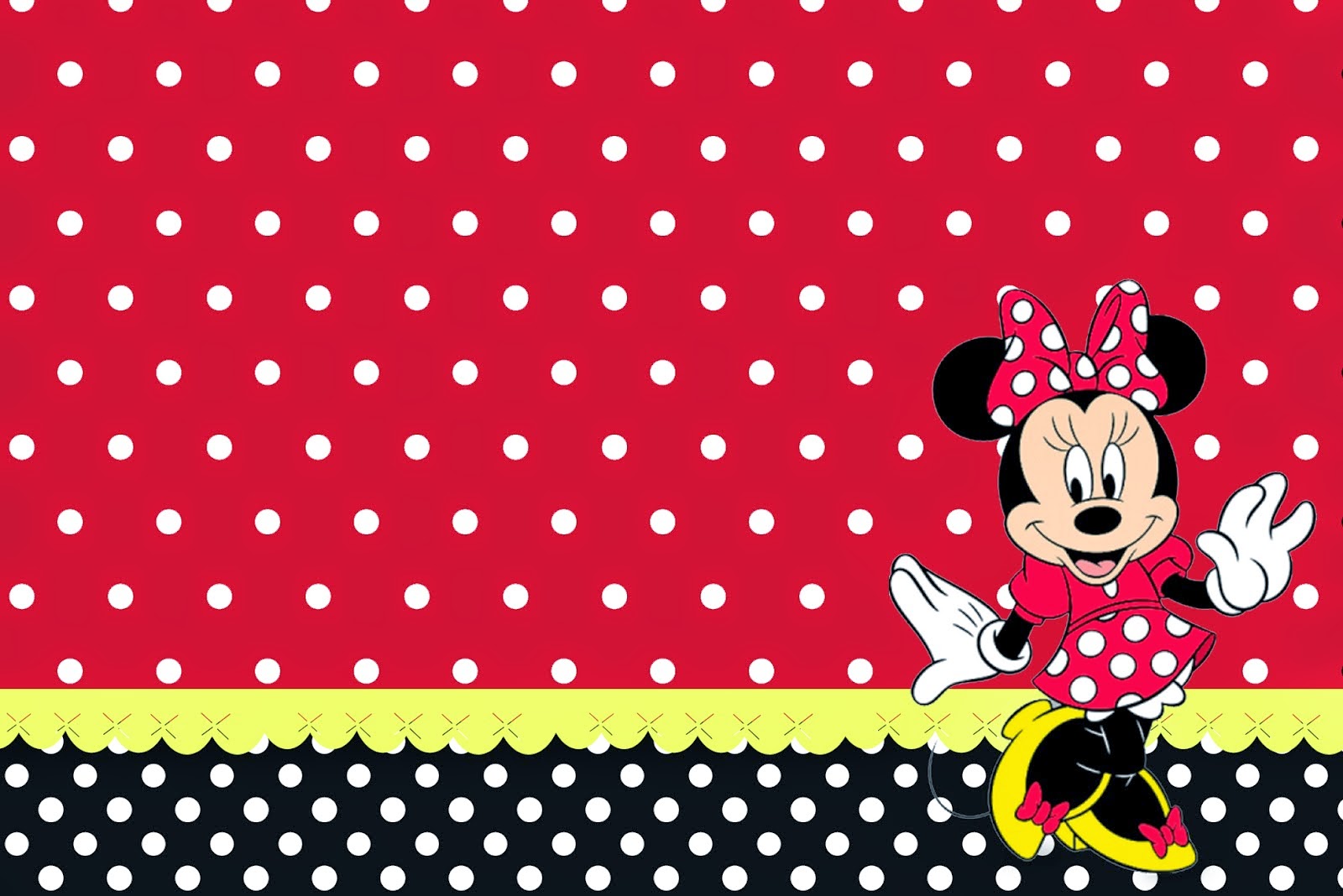 Minnie Mouse Polka Dot Wallpapers