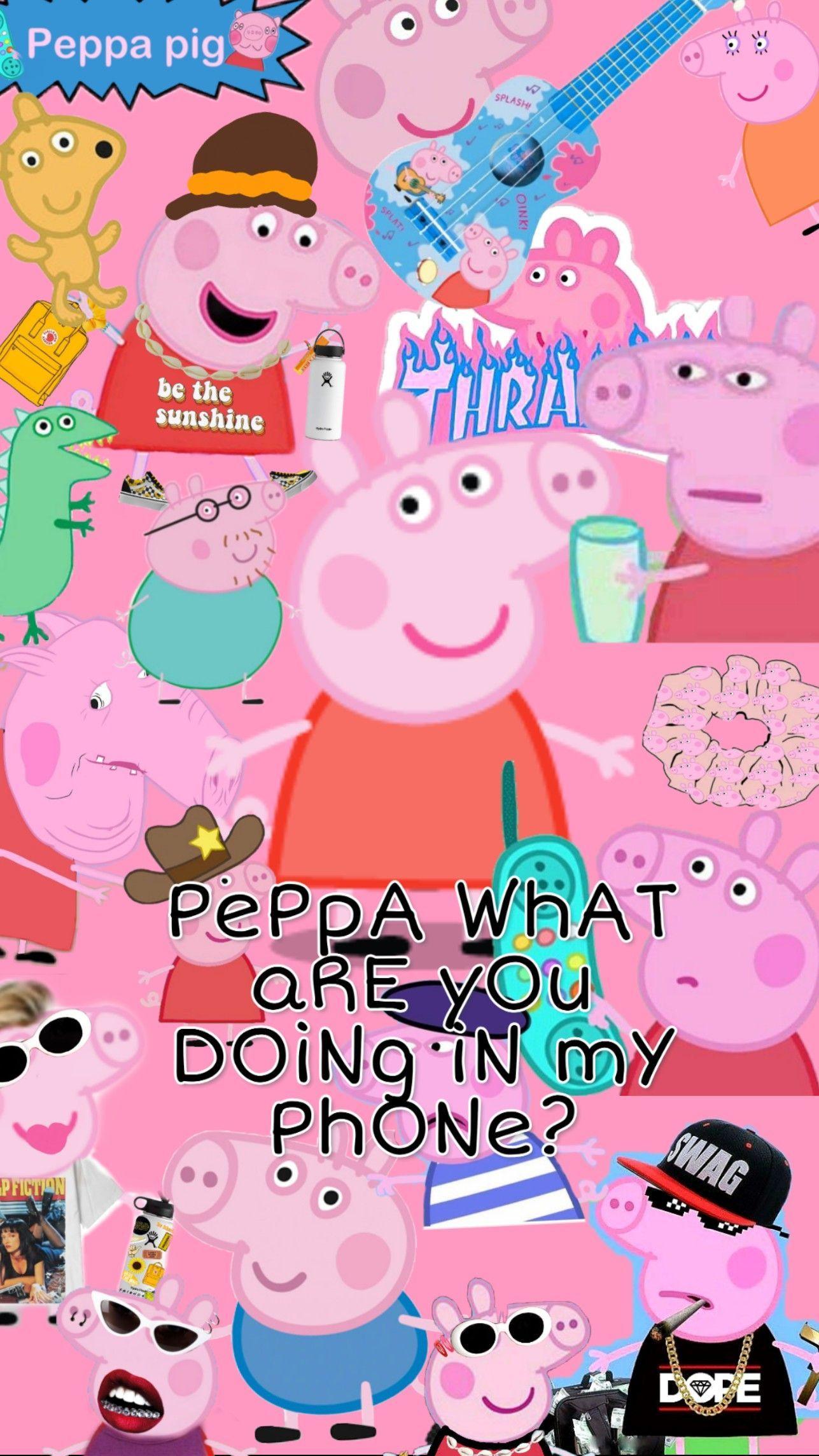 Peppa Pig Gangster Wallpapers