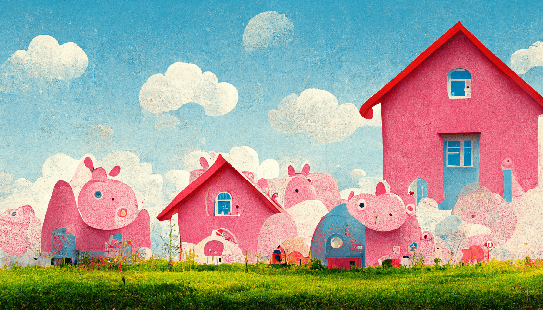 Peppa Pig House Wallpapers