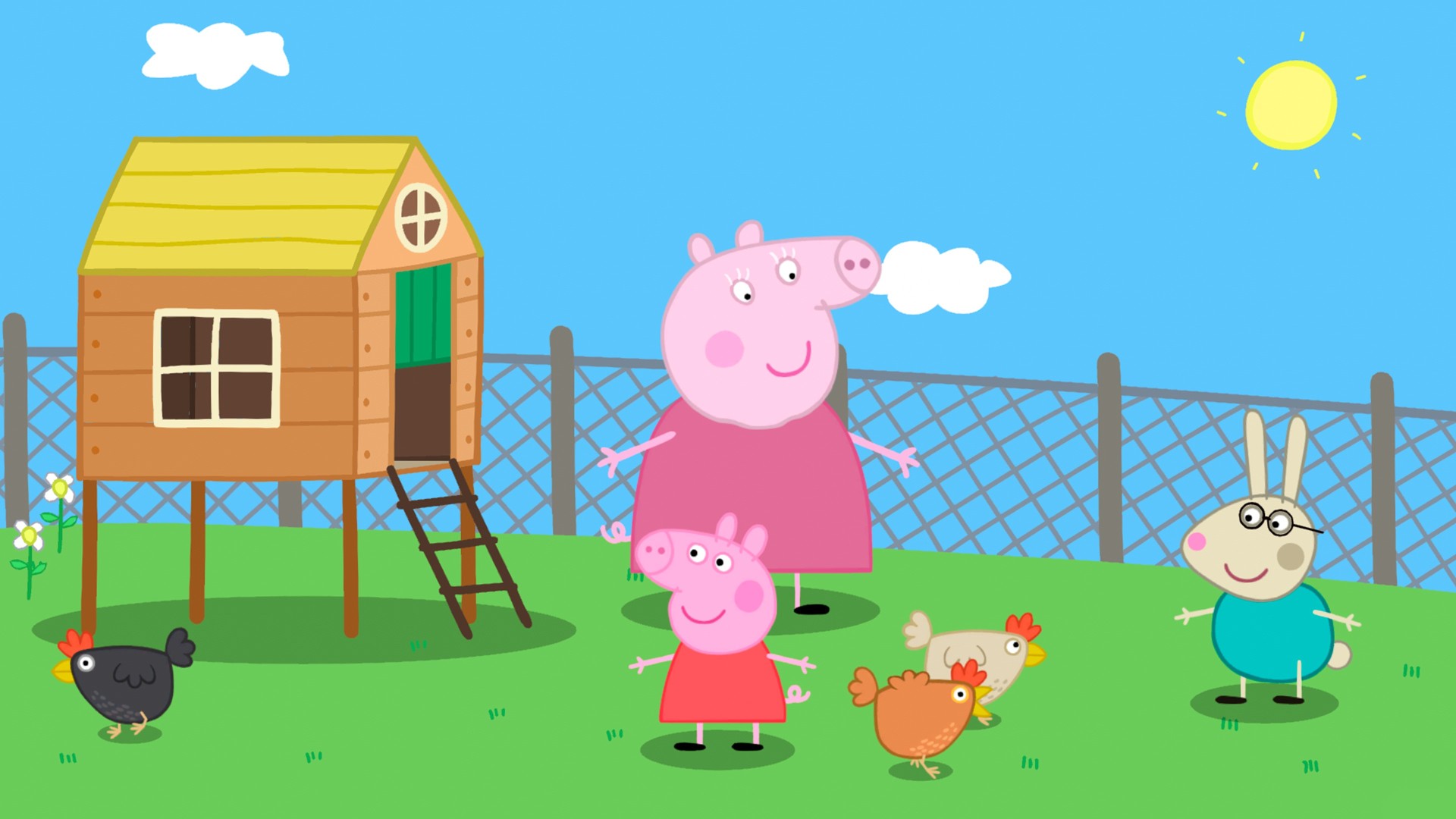 Peppa Pig House Hd Wallpapers