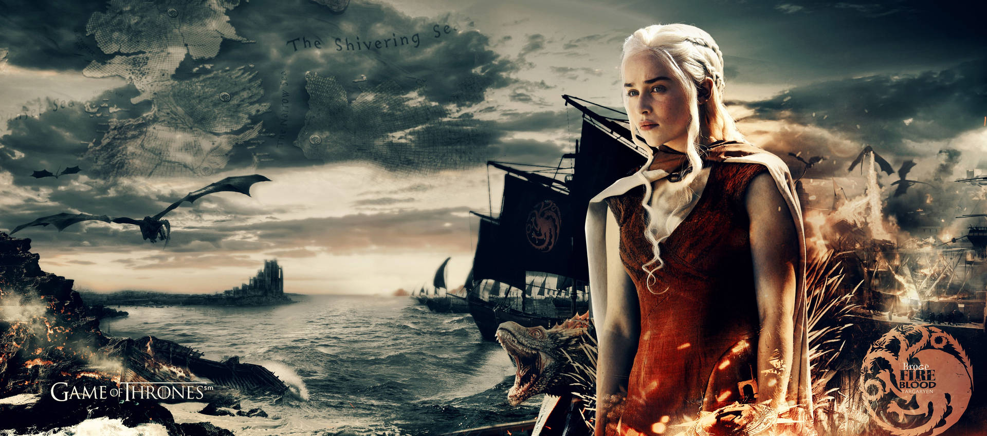 4K Game Of Thrones House Targaryen Wallpapers