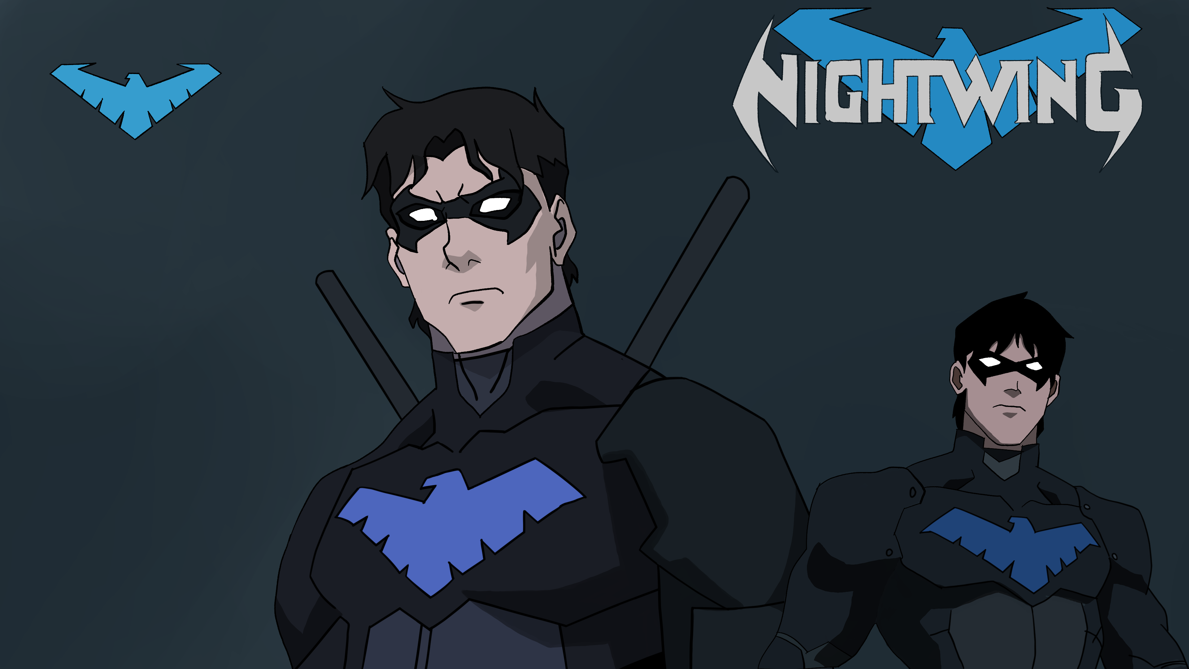 4K Nightwing Titans Wallpapers