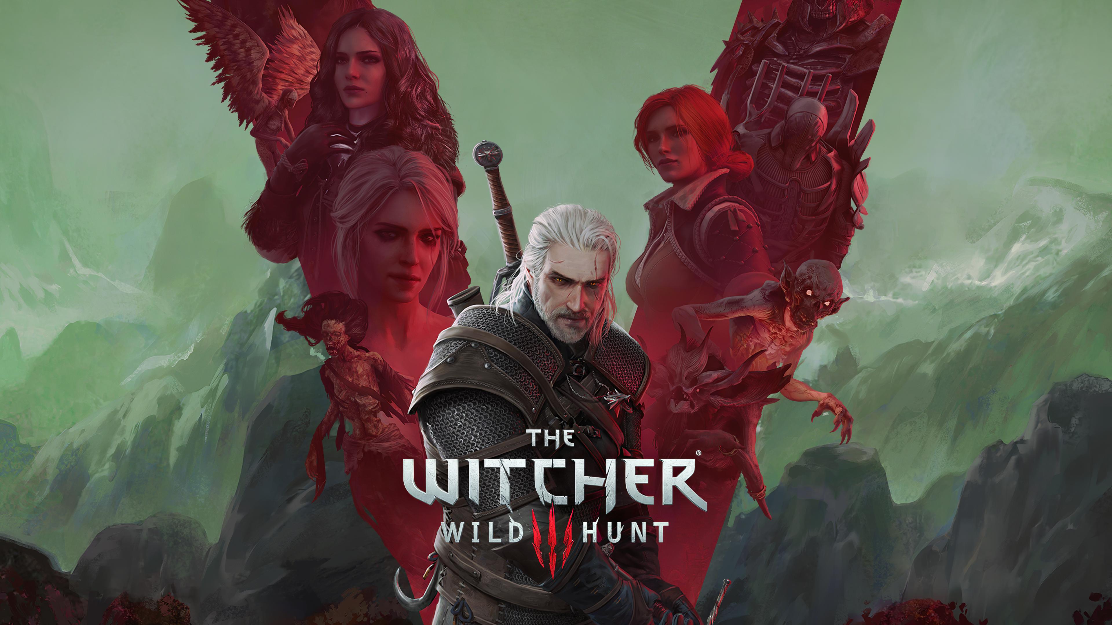 4K The Witcher Season 2 Poster Wallpapers