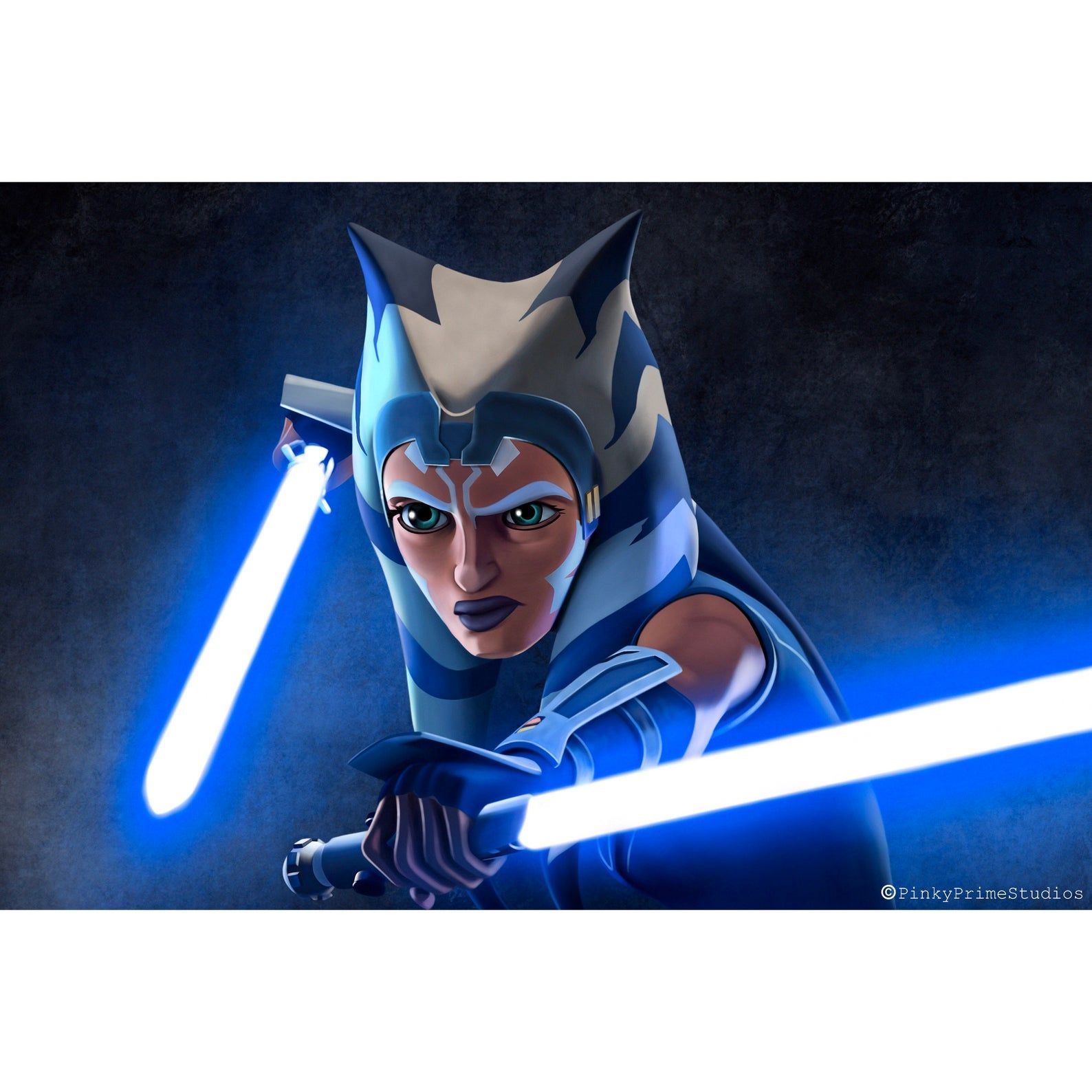 Ahsoka Tano With Lightsaber Wallpapers