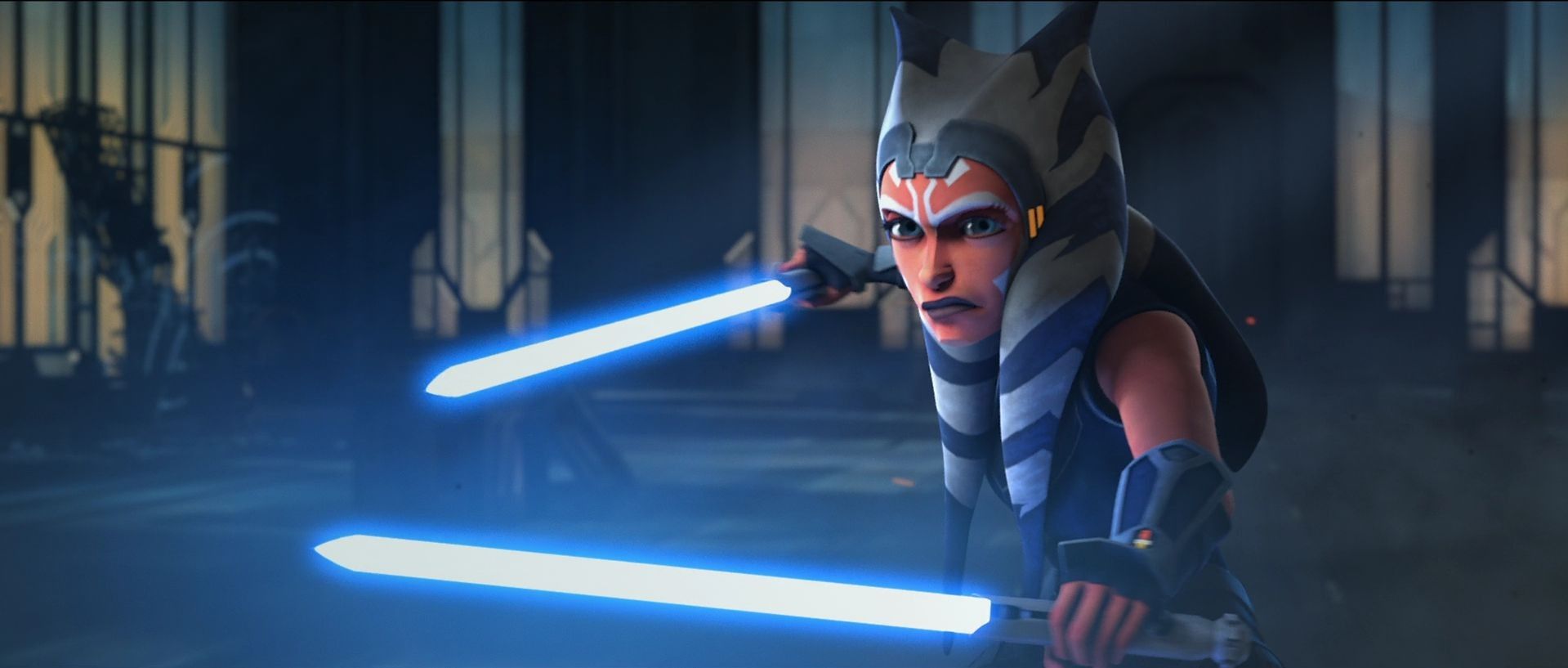 Ahsoka Tano With Lightsaber Wallpapers