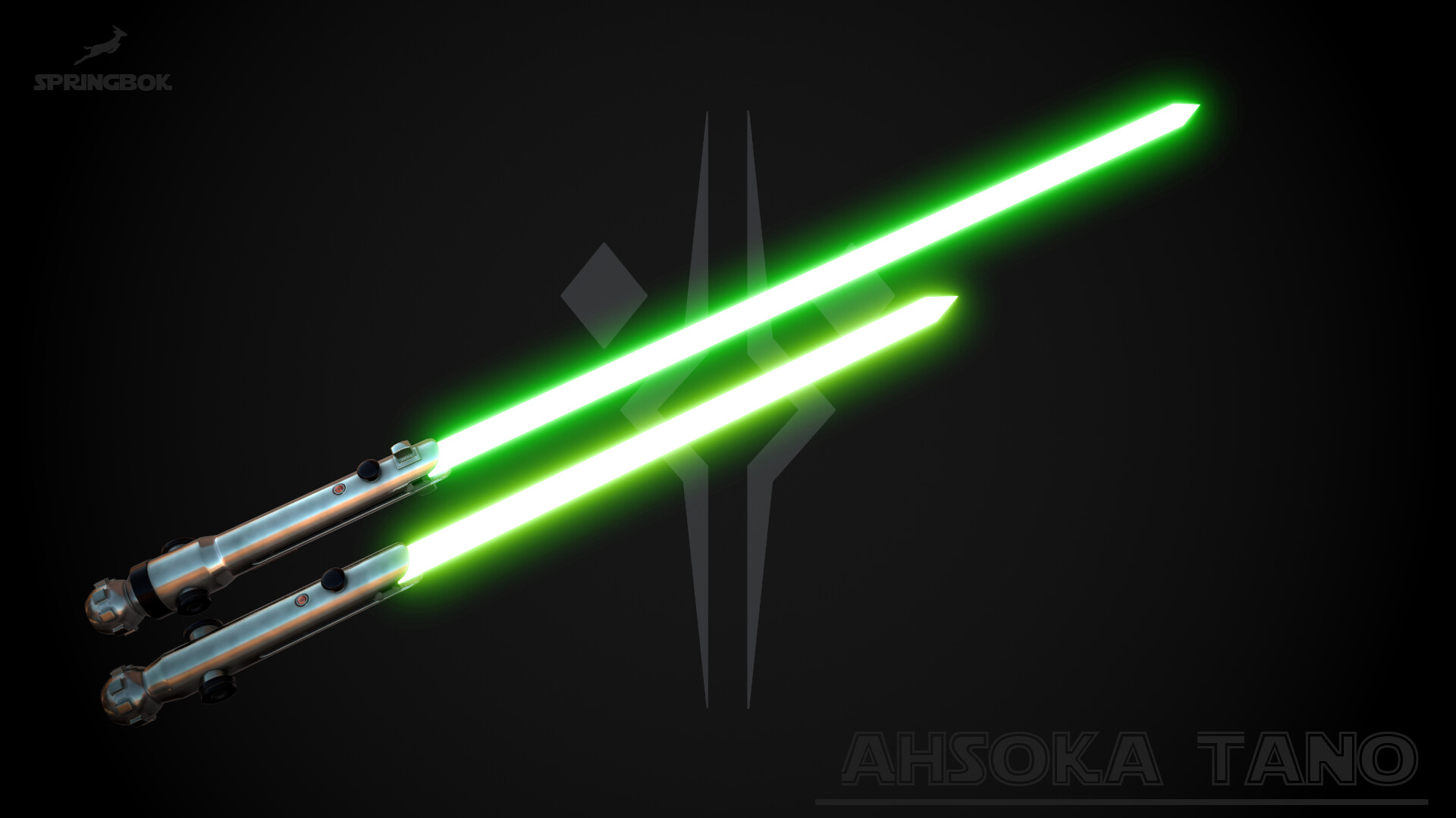 Ahsoka Tano With Lightsaber Wallpapers