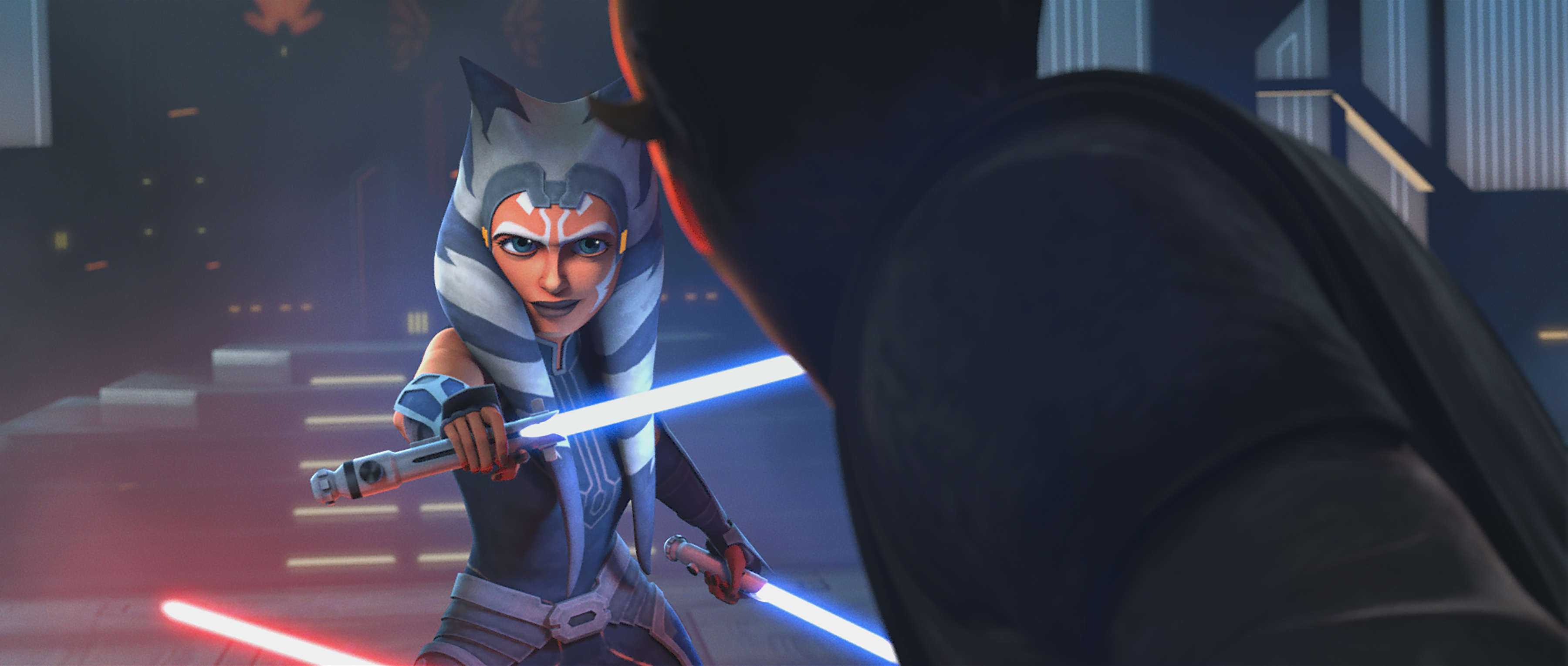 Ahsoka Tano With Lightsaber Wallpapers