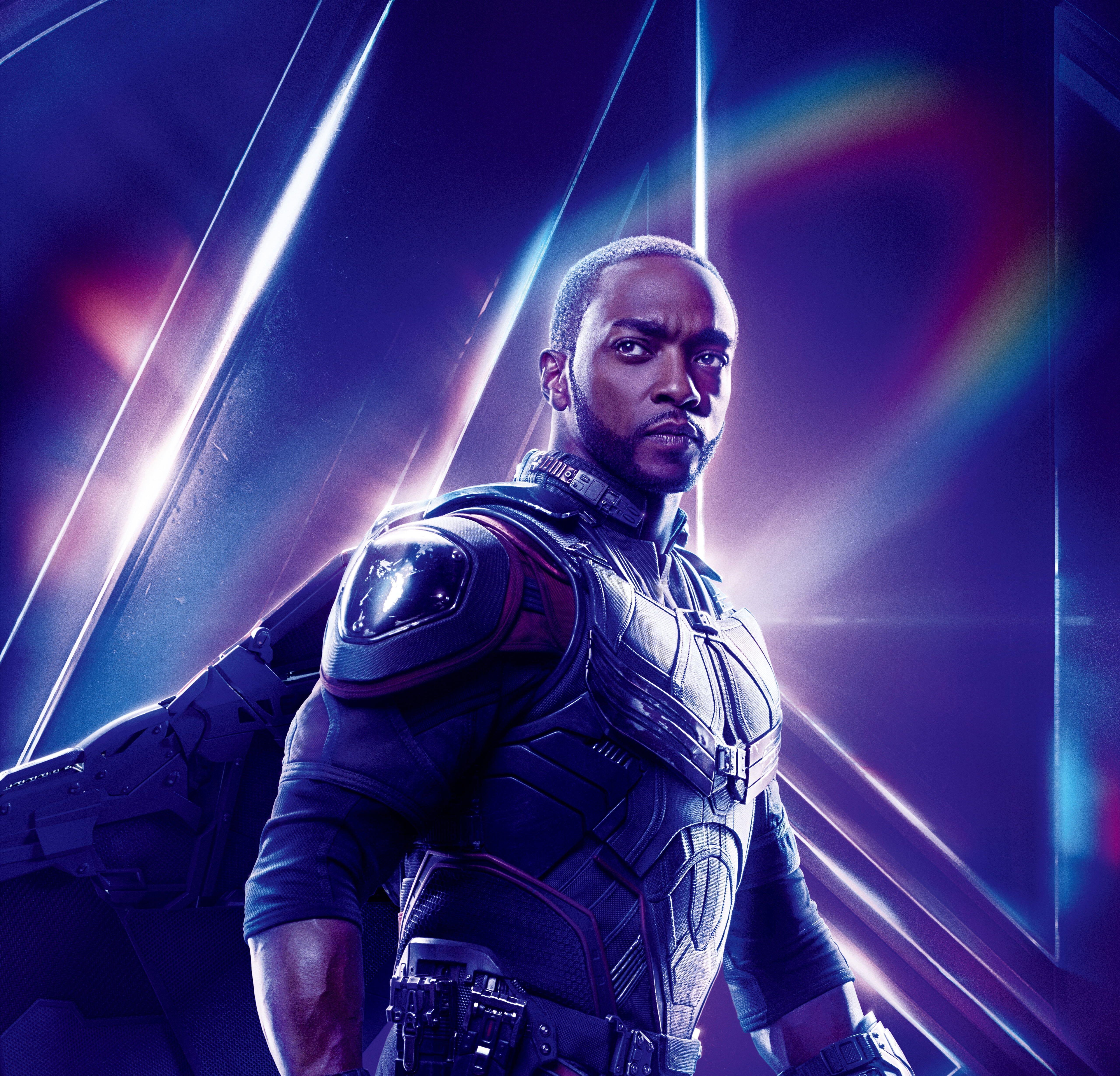 Anthony Mackie As Captain America Wallpapers