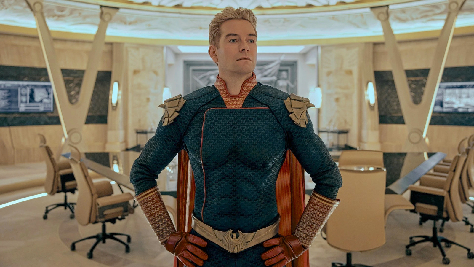 Antony Starr As Homelander In The Boys Wallpapers