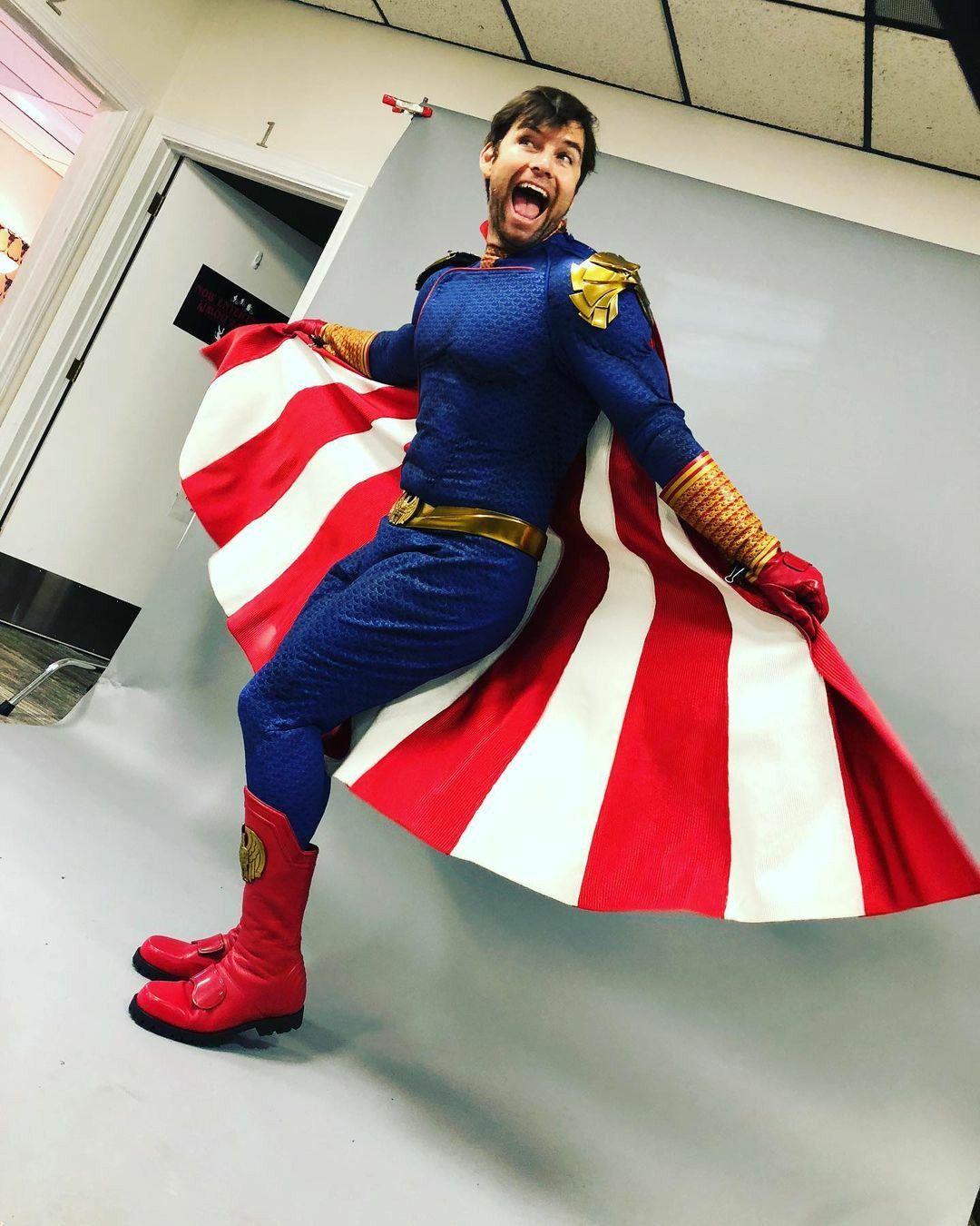 Antony Starr As Homelander In The Boys Wallpapers