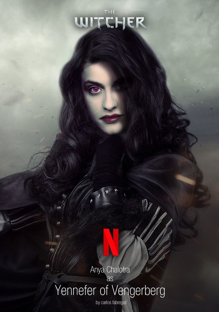 Anya Chalotra As Yennefer In The Witcher Wallpapers