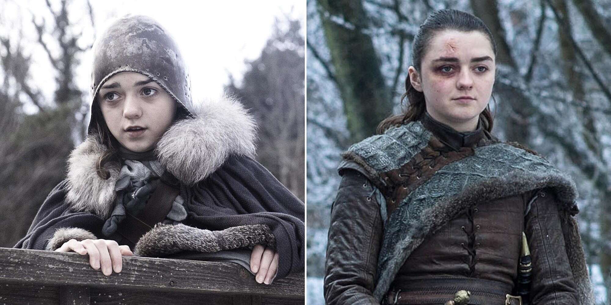 Arya Stark In Got 8 The Last War Wallpapers