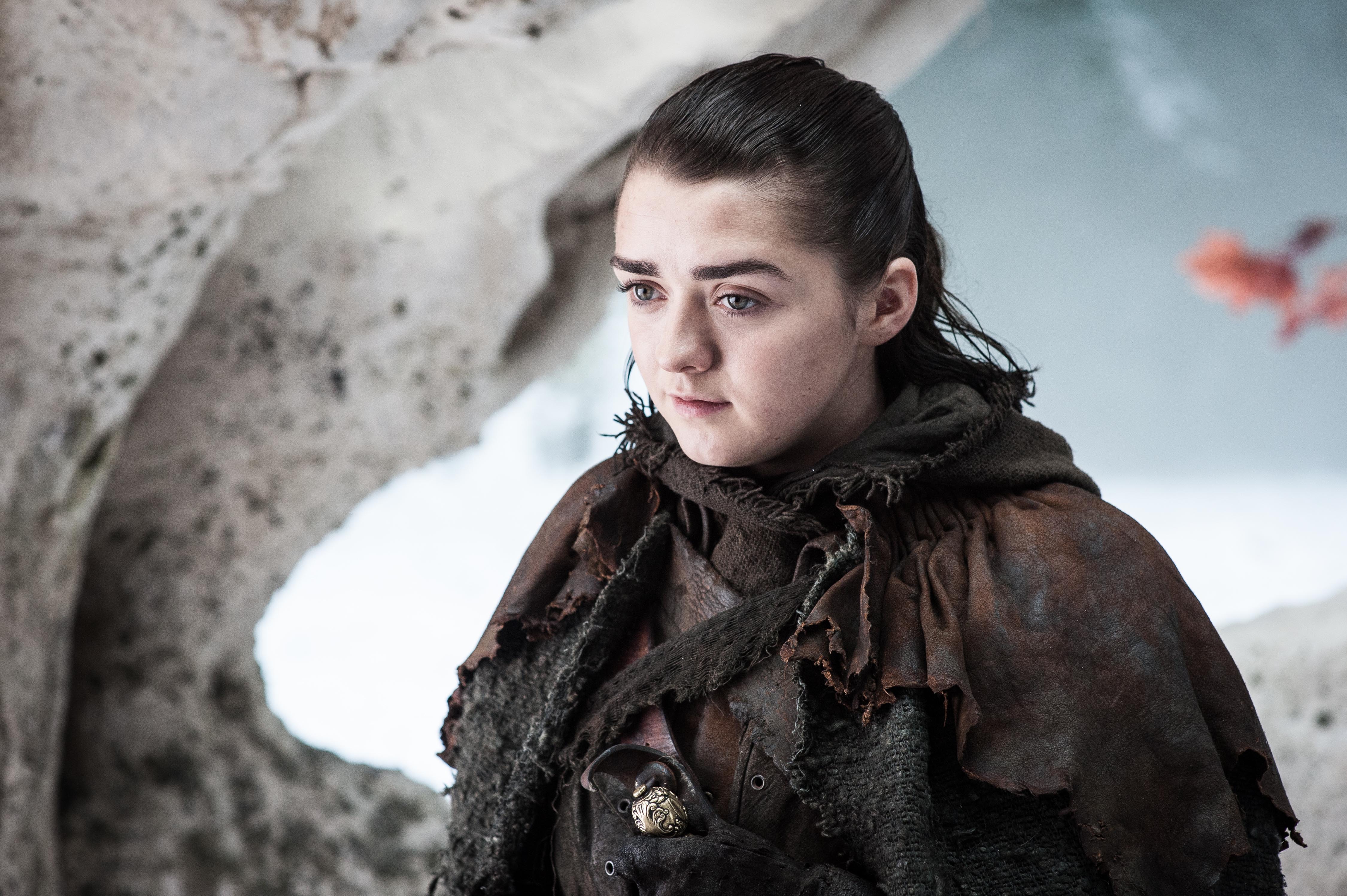 Arya Stark In Got 8 The Last War Wallpapers