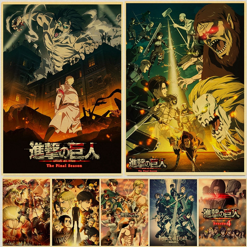 Attack On Titan Japanese Tv Series Poster Wallpapers