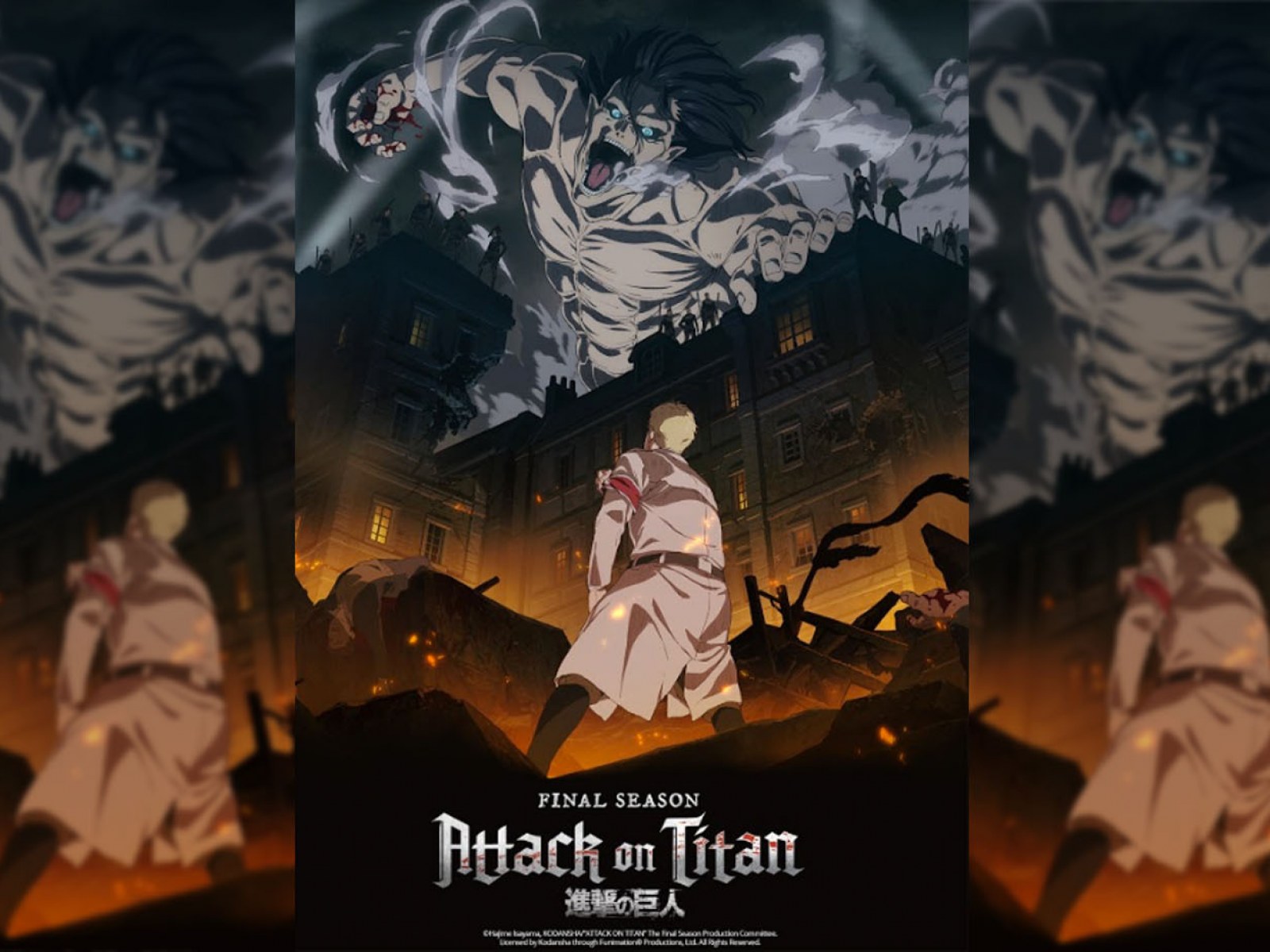 Attack On Titan Japanese Tv Series Poster Wallpapers