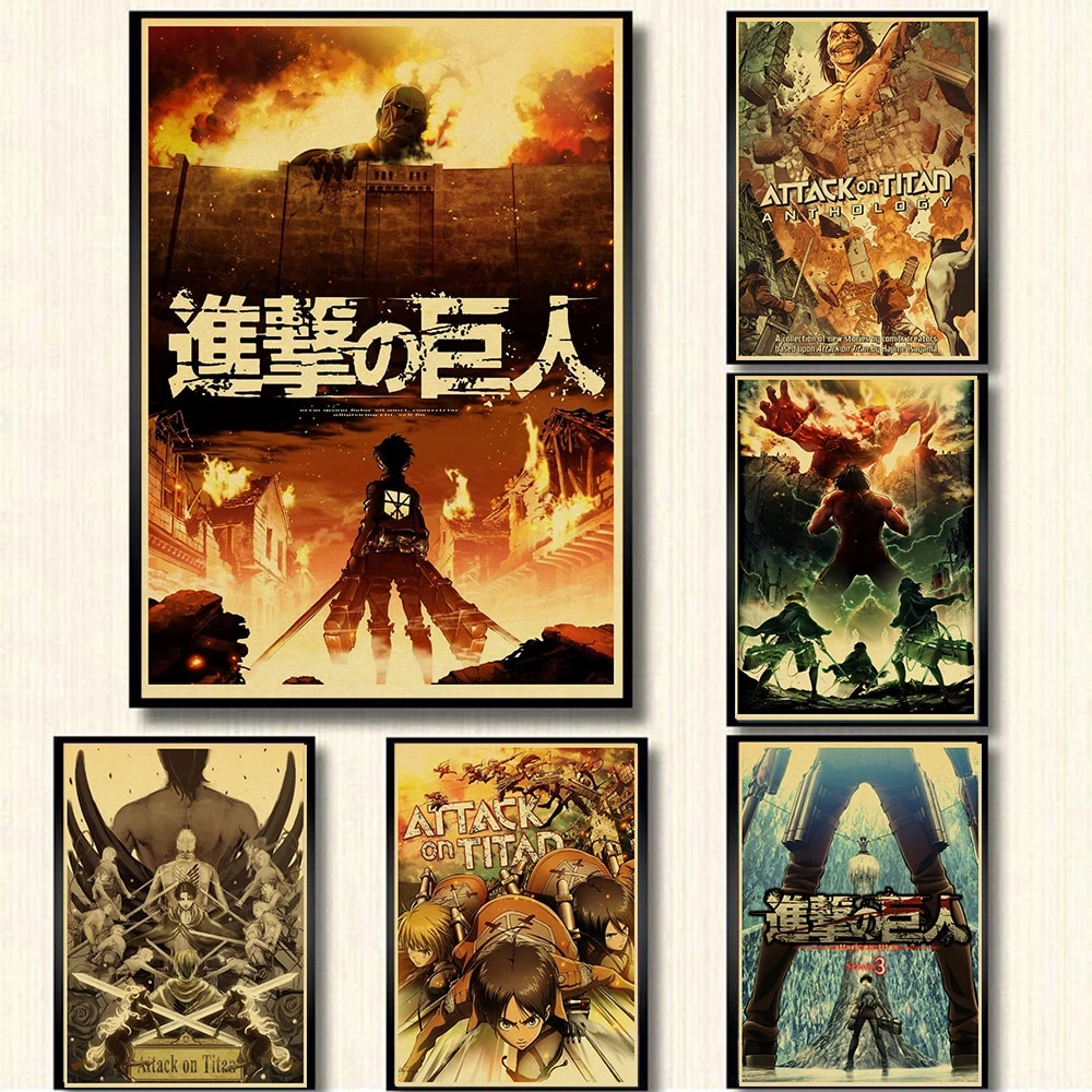 Attack On Titan Japanese Tv Series Poster Wallpapers