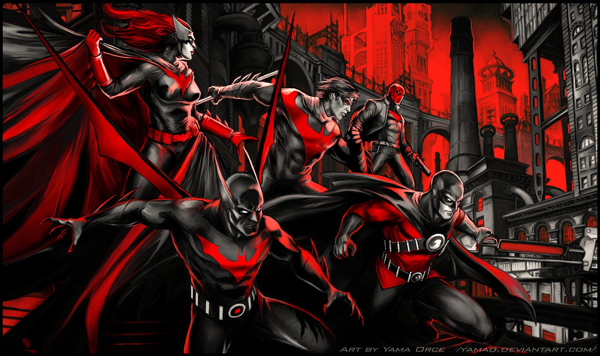 Batwoman Artwork Wallpapers