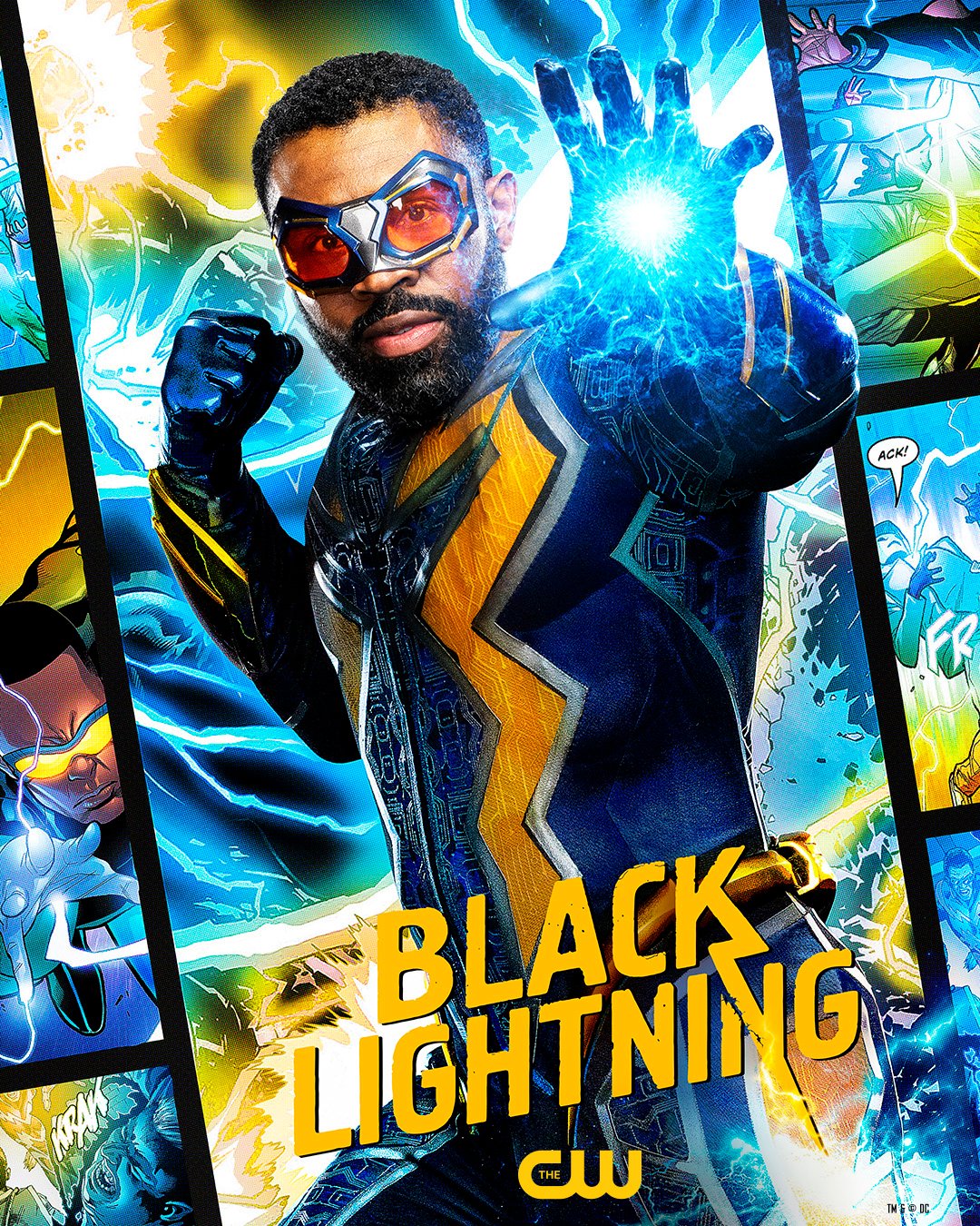 Black Lightning Poster Wallpapers