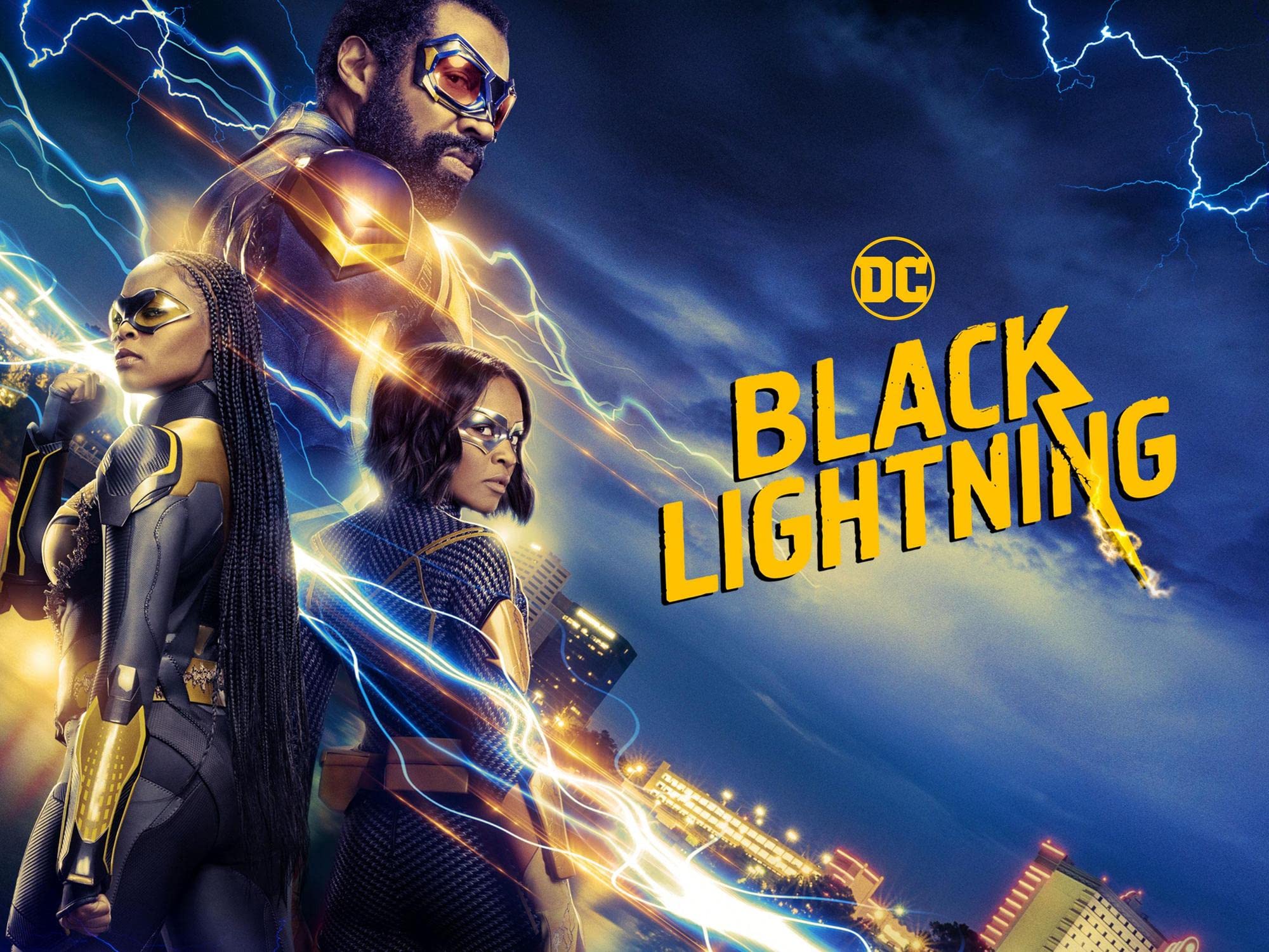 Black Lightning Poster Wallpapers