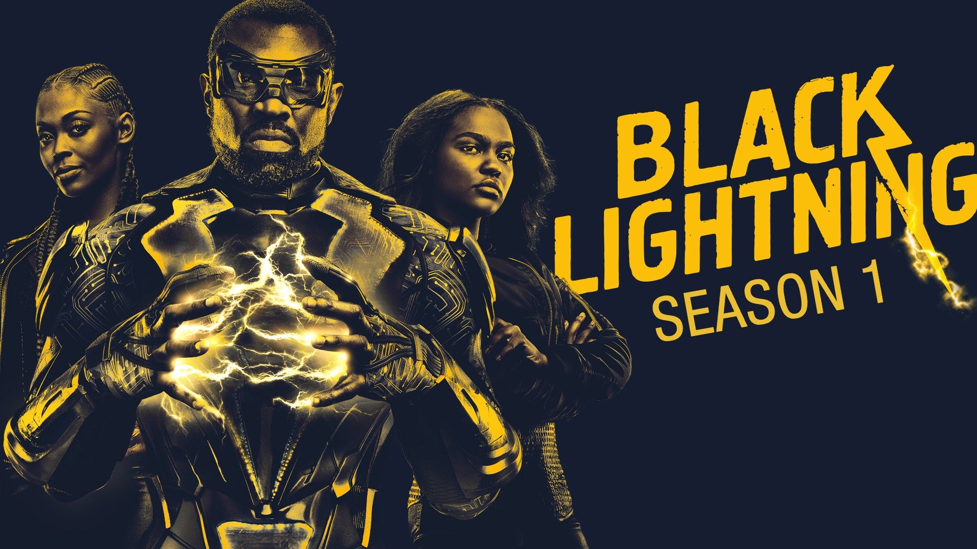 Black Lightning Poster Wallpapers