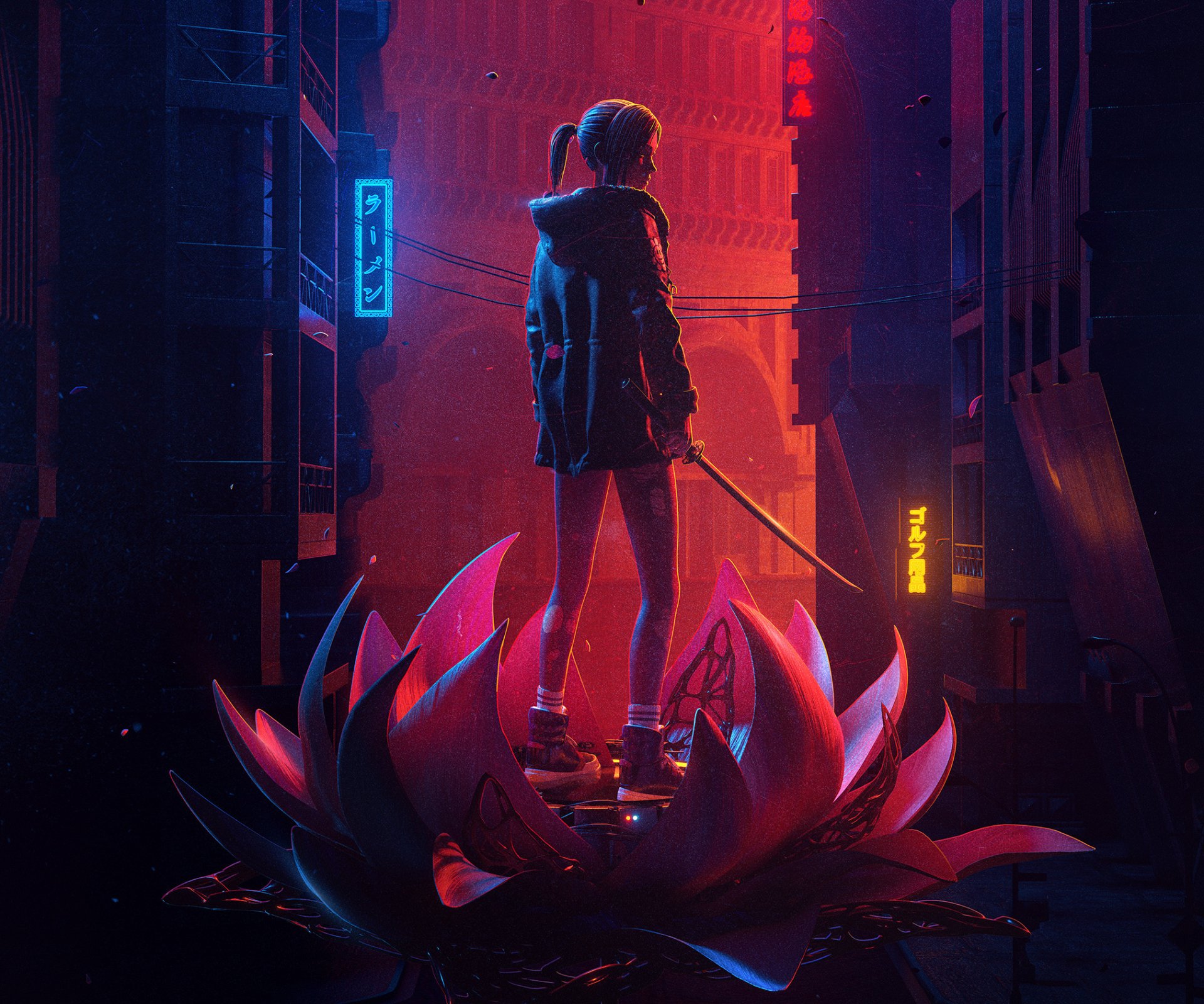 Blade Runner: Black Lotus Wallpapers