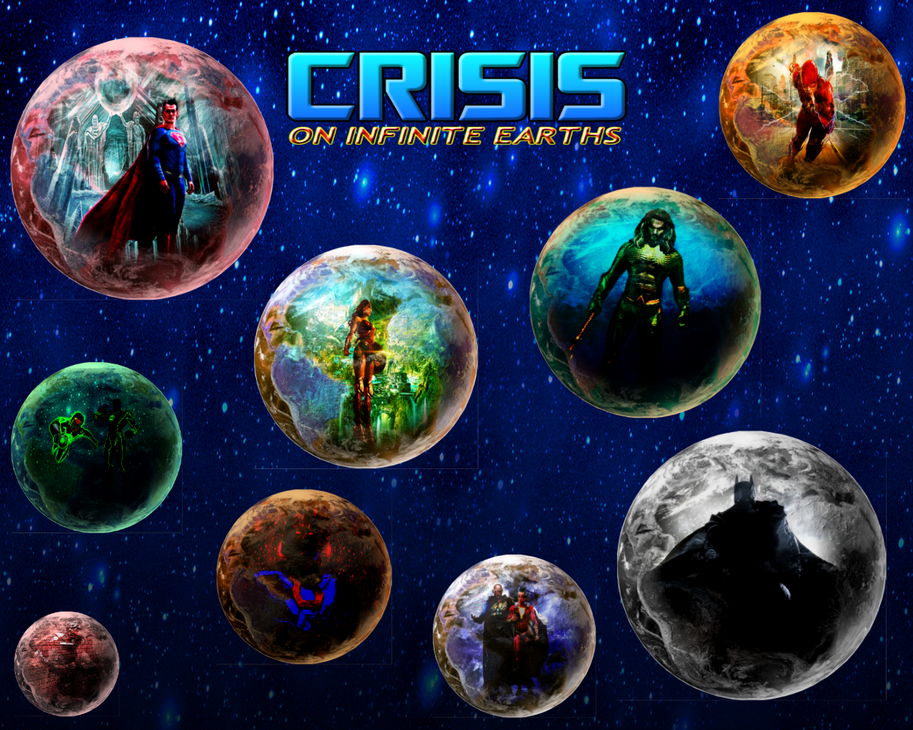 Crisis On Infinite Earths 2019 Team Wallpapers