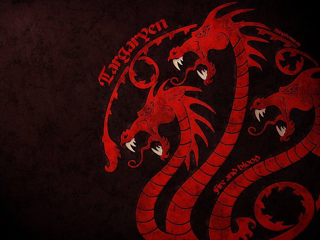 Daenerys Targaryen And Dragons In Fire Wallpapers