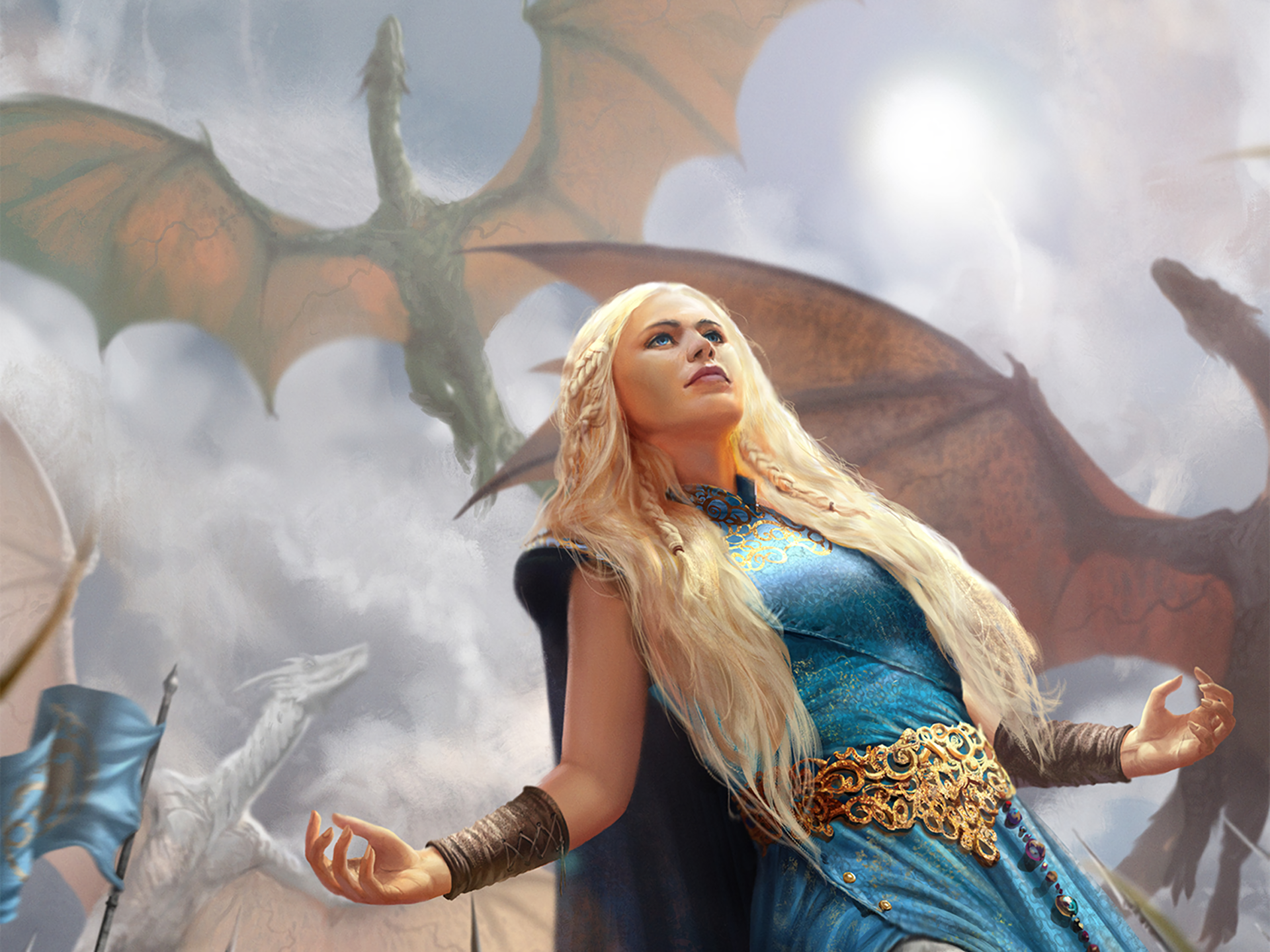 Daenerys Targaryen Final Episode Wallpapers