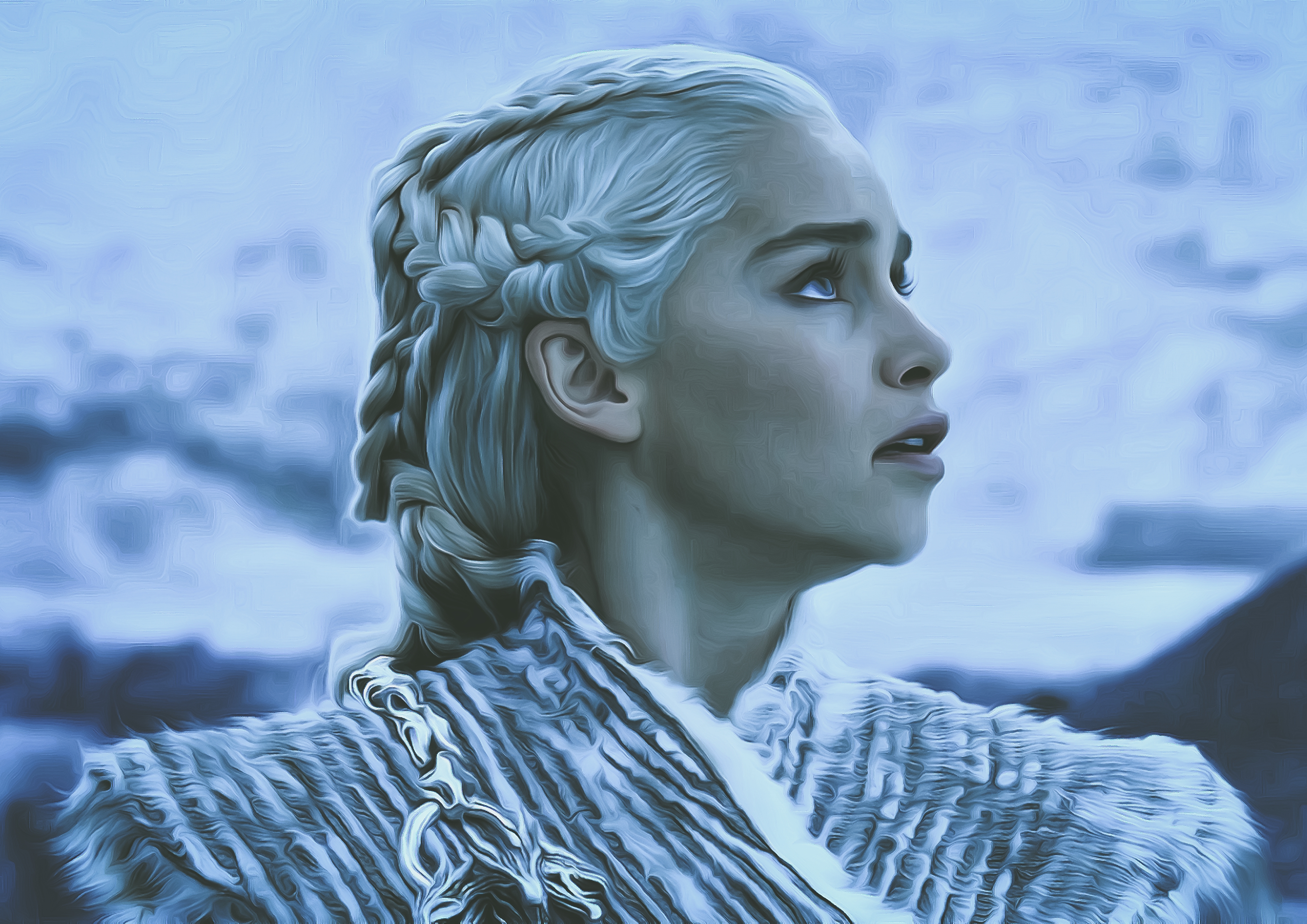 Daenerys Targaryen Game Of Thrones Season 8 Poster Wallpapers