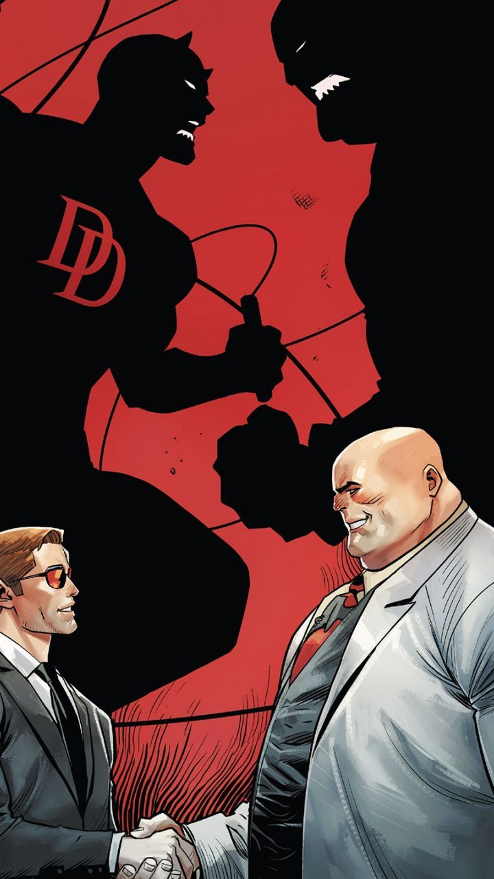 Daredevil Vs Kingpin Poster Wallpapers