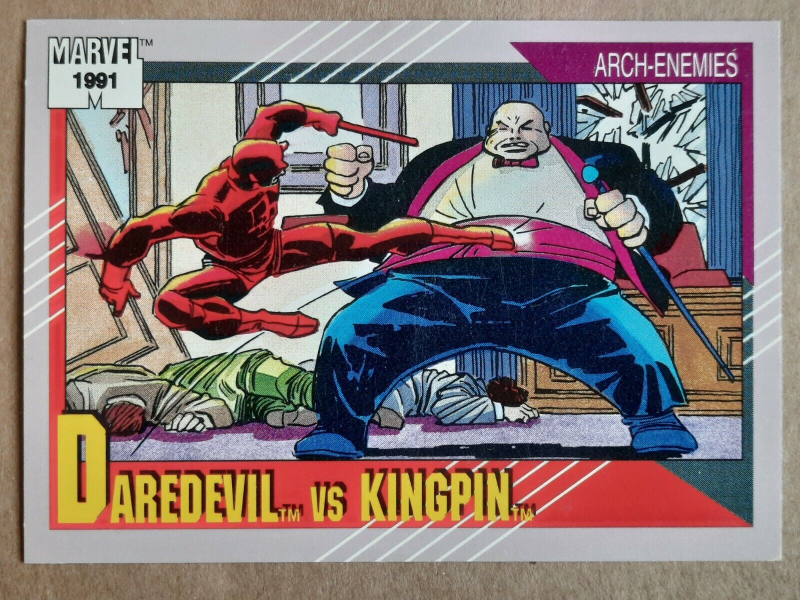 Daredevil Vs Kingpin Poster Wallpapers