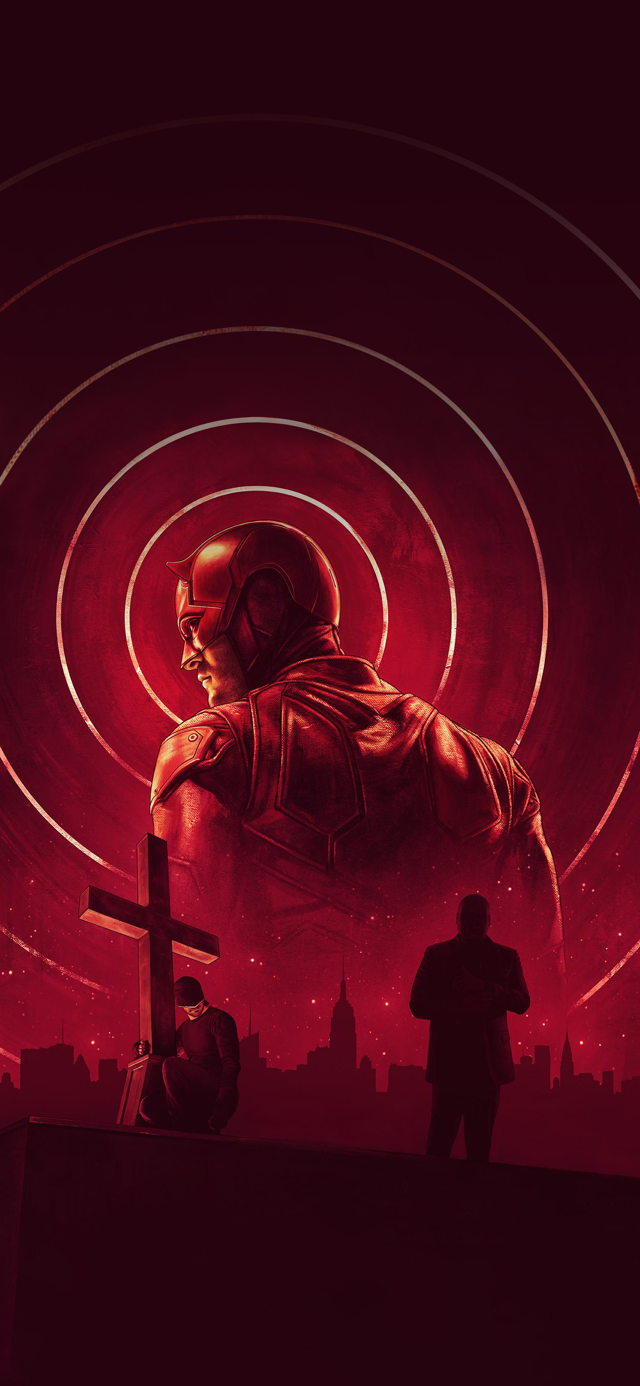 Daredevil Vs Kingpin Poster Wallpapers