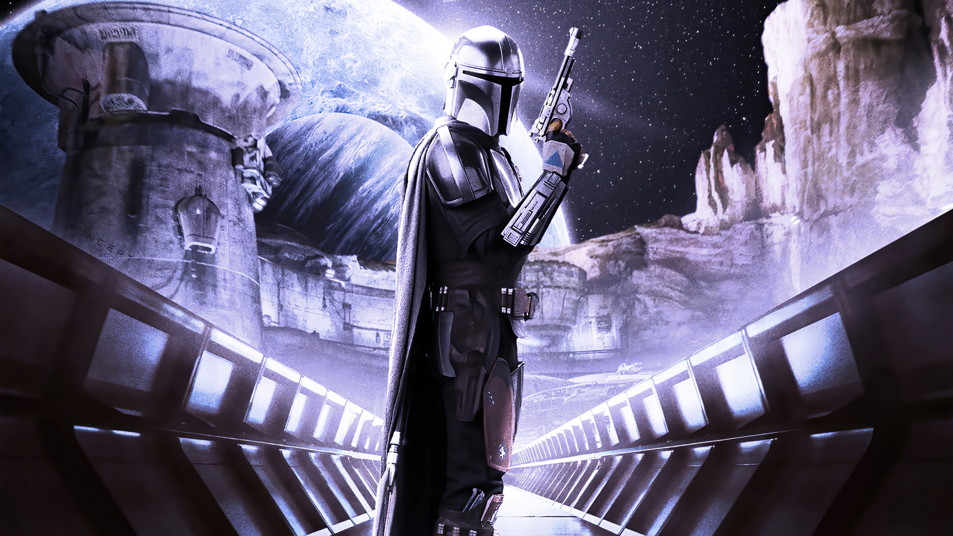 Darth Vader Vs Mandalorian Art Wallpapers