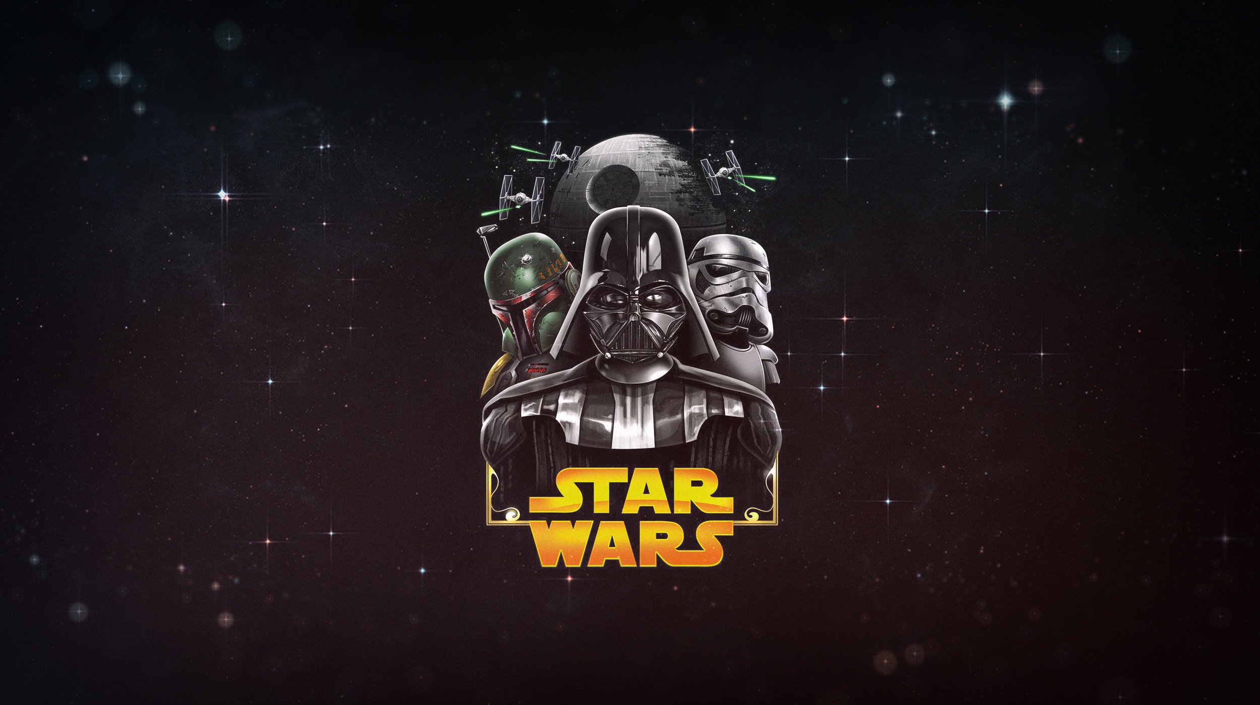 Darth Vader Vs Mandalorian Art Wallpapers