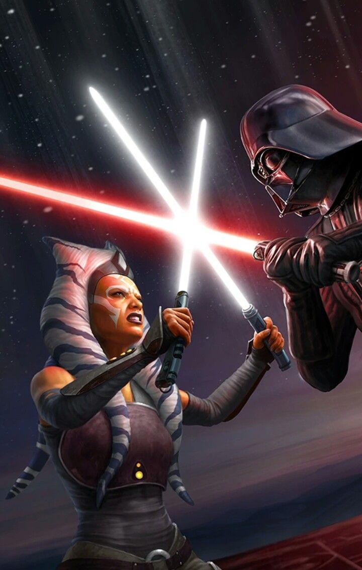 Darth Vader X Ahsoka Star Wars Wallpapers