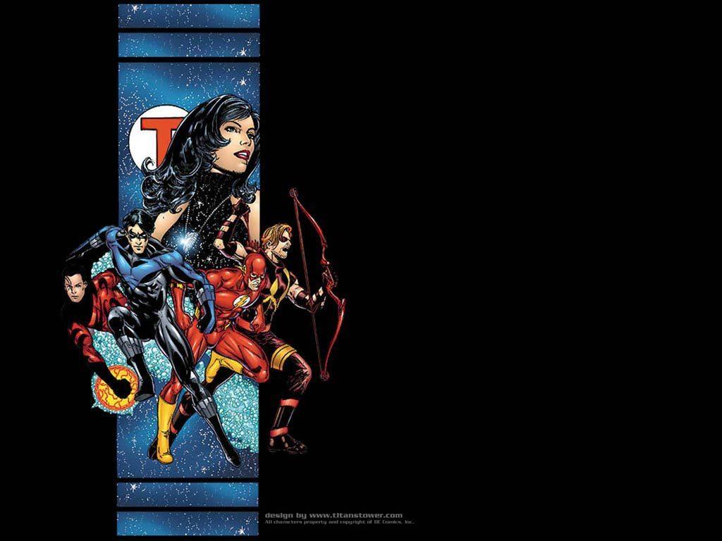 Dc Titans Girls Team Wallpapers