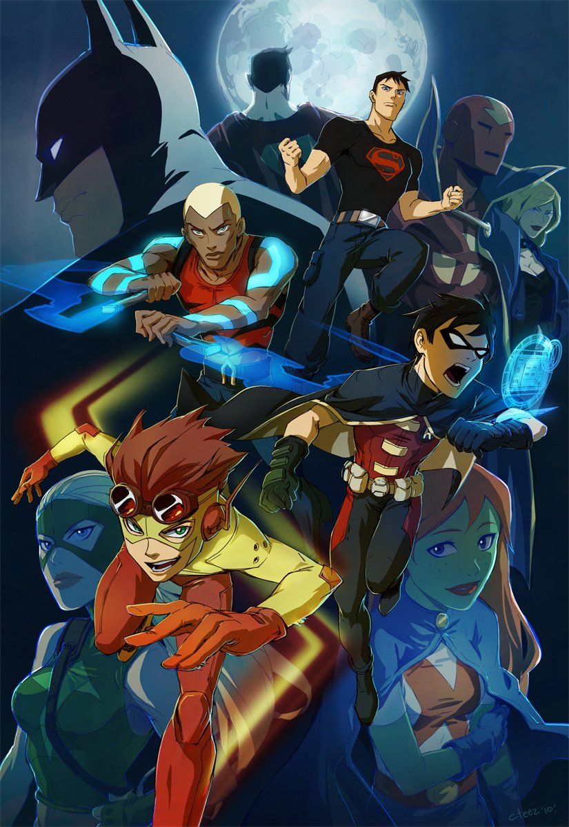 Dc Young Justice Poster Wallpapers